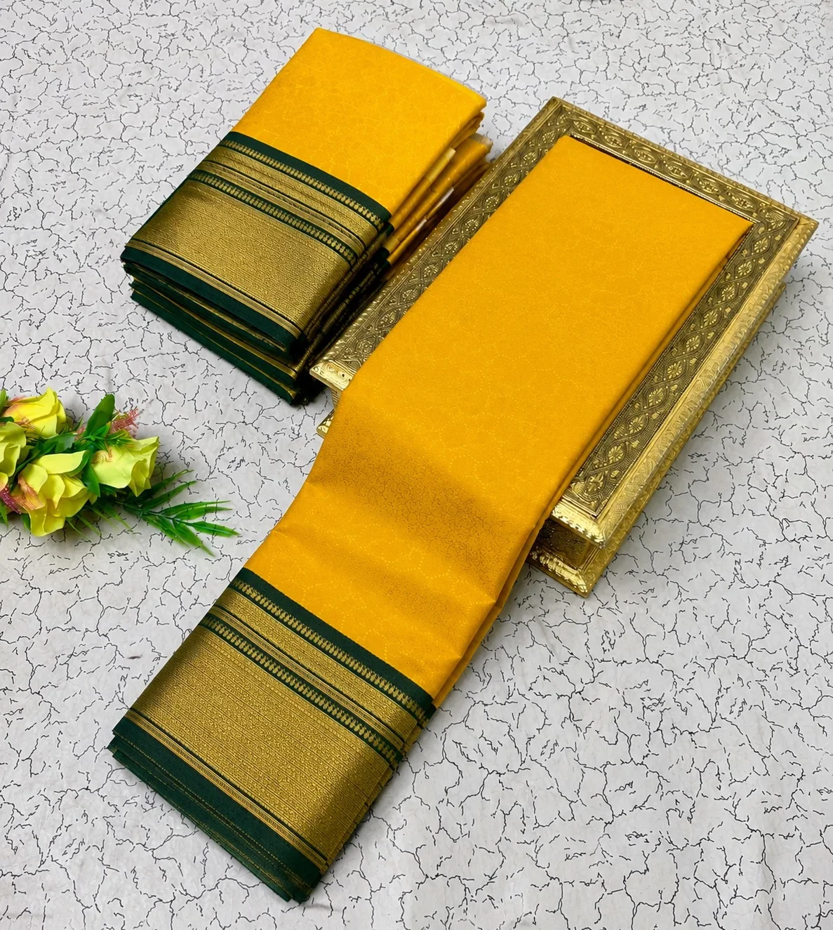 Aab Football Pure Mercerised Soft Silk Festival Saree Collection