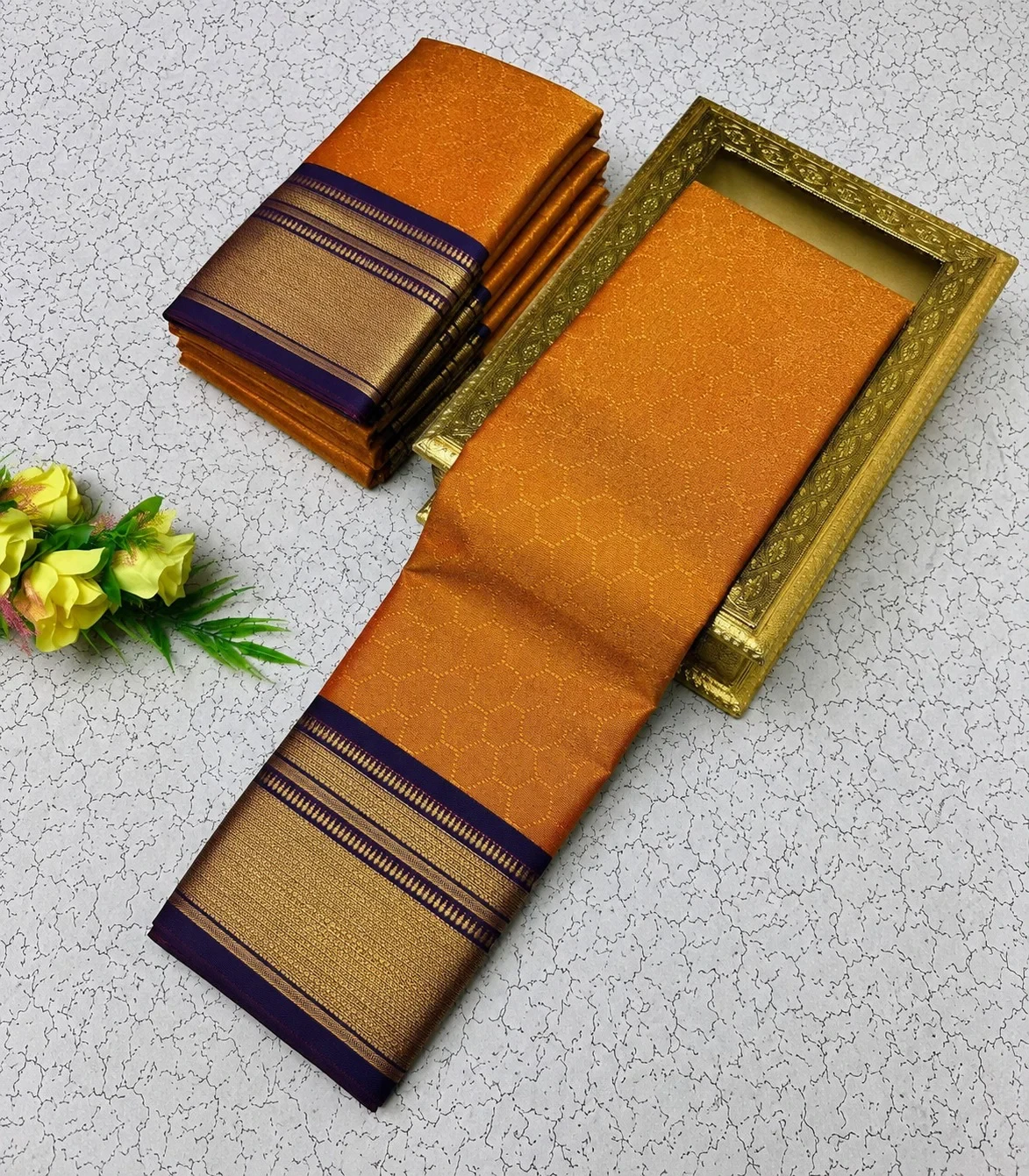 Aab Football Pure Mercerised Soft Silk Festival Saree Collection