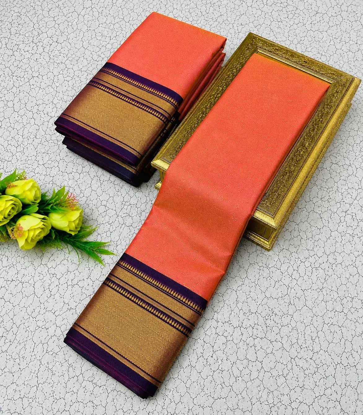 Aab Football Pure Mercerised Soft Silk Festival Saree Collection