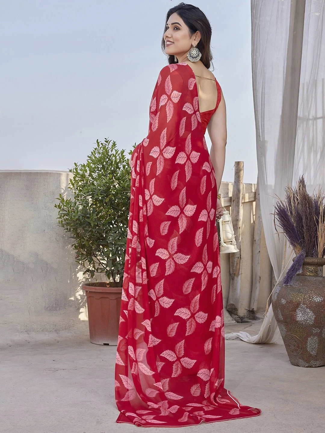 Aarti 4 Chiffon Printed Fancy Saree Collection