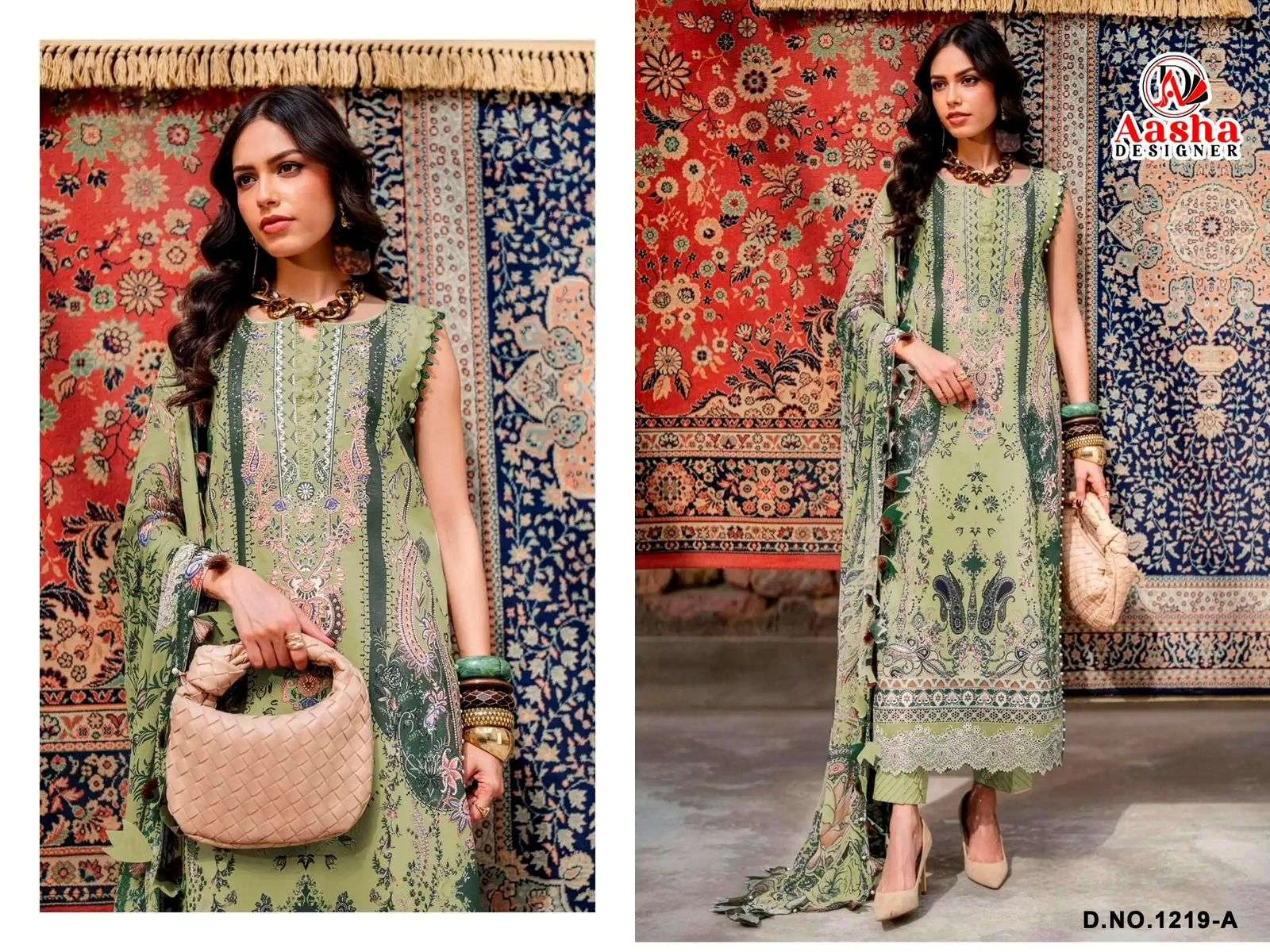 Aasha Designer D No 1219 Ab