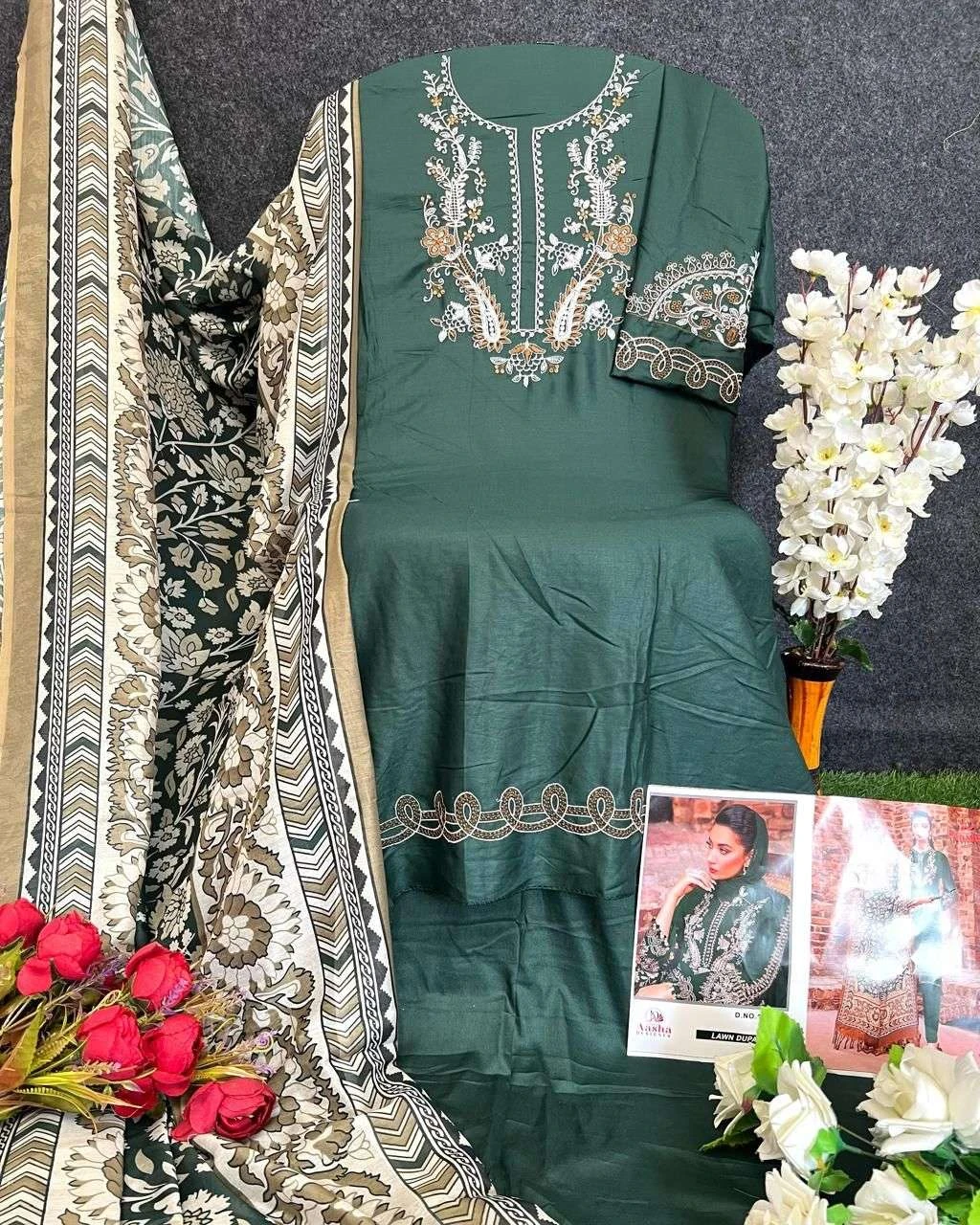 Aasha Designer Design No - 1156 Abc