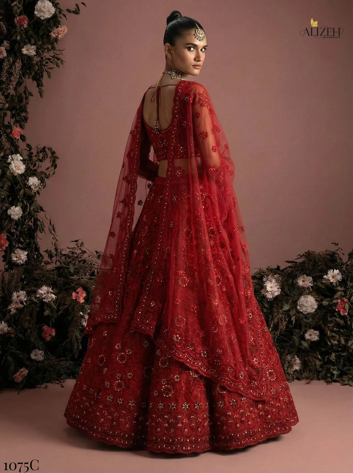 Alizeh 1075 Butterfly Net Lehenga Choli