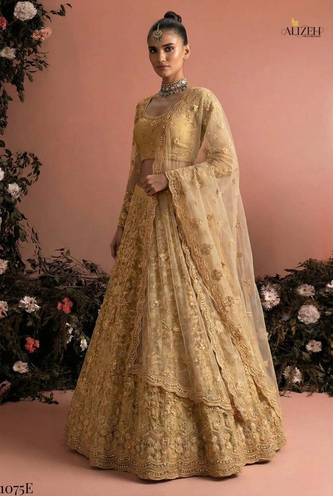 Alizeh 1075 Butterfly Net Lehenga Choli
