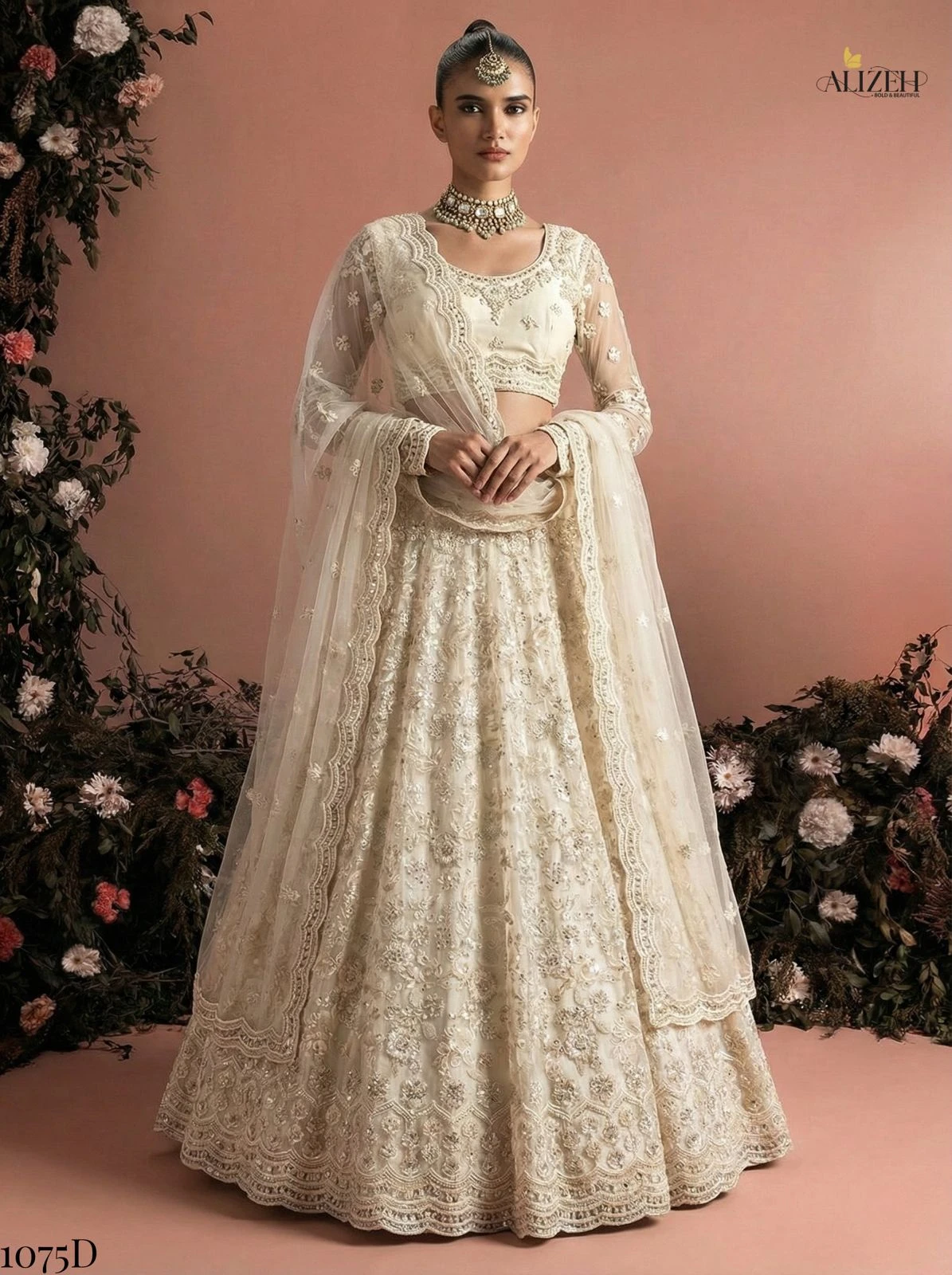 Alizeh 1075 Butterfly Net Lehenga Choli