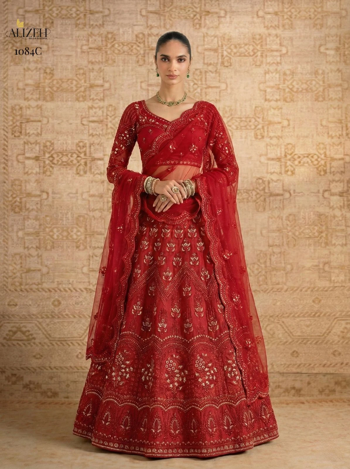 Alizeh 1084 Butterfly Net Designer Choli in Assorted Colours