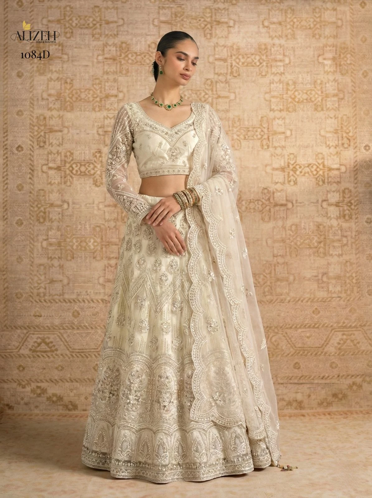 Alizeh 1084 Butterfly Net Designer Choli in Assorted Colours