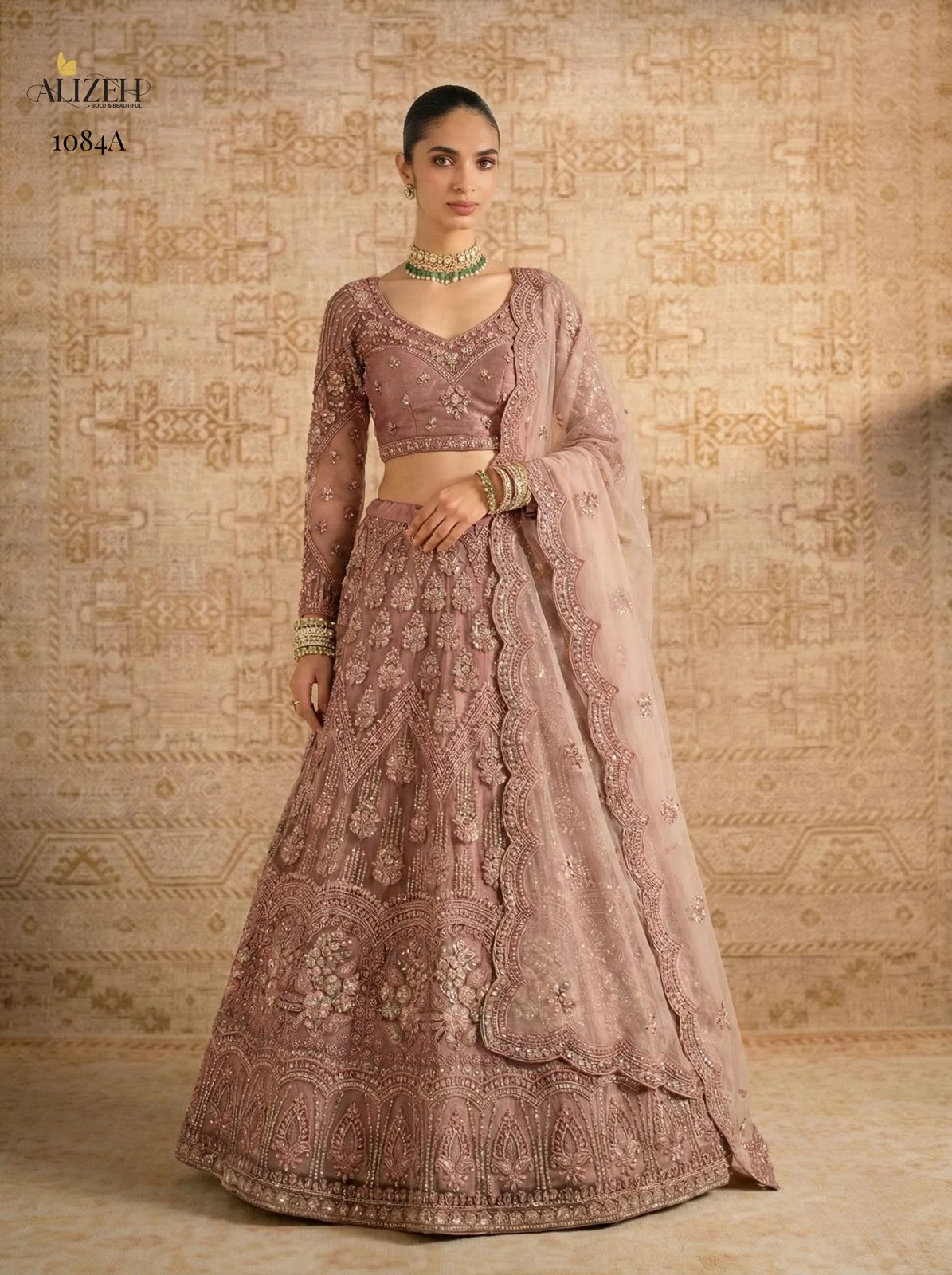 Alizeh 1084 Butterfly Net Designer Choli in Assorted Colours