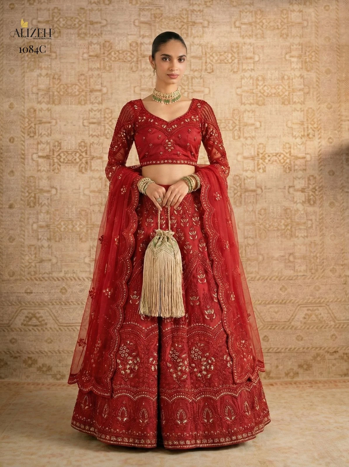 Alizeh 1084 Butterfly Net Designer Choli in Assorted Colours