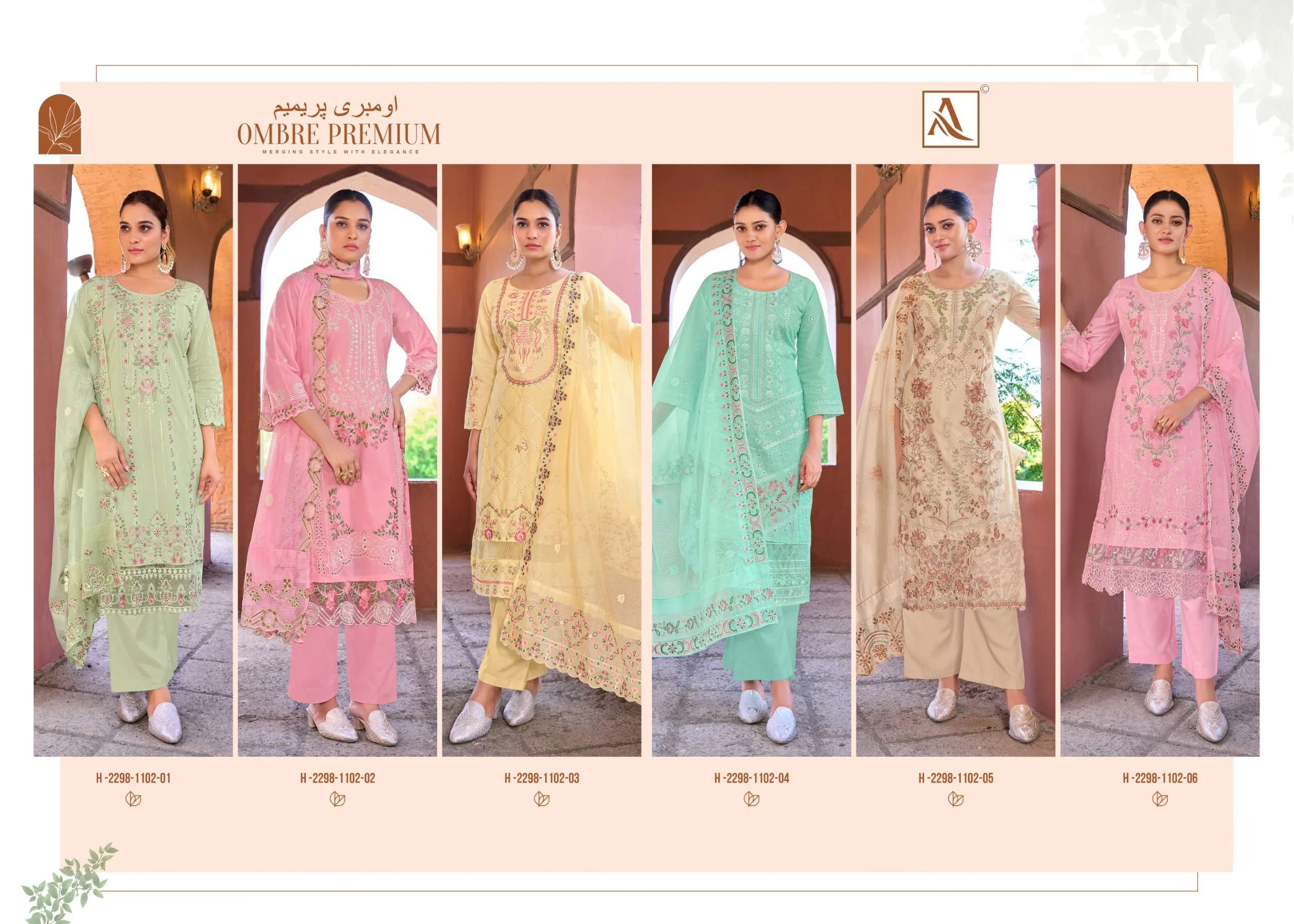 Alok Suits Ombre Premium