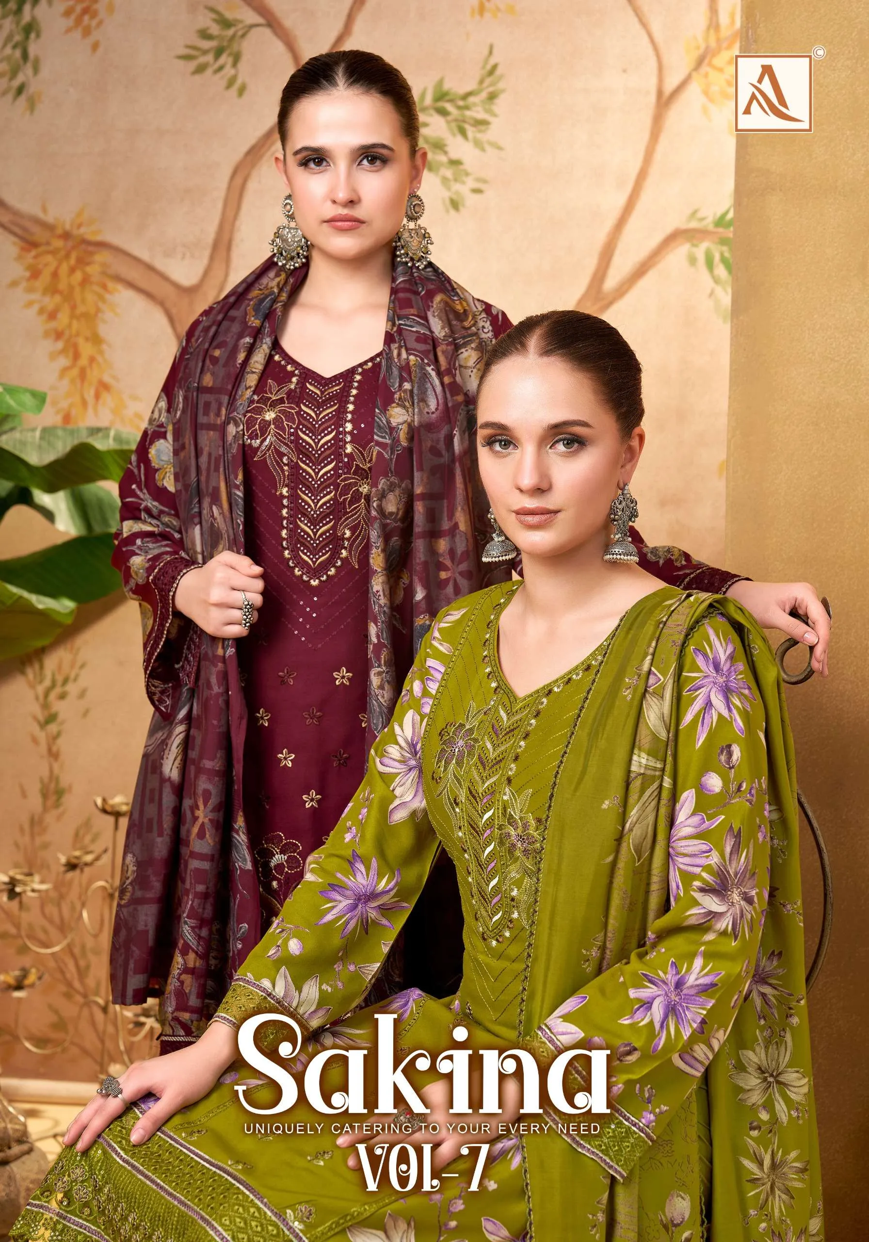 Alok Suits Sakina Vol 7