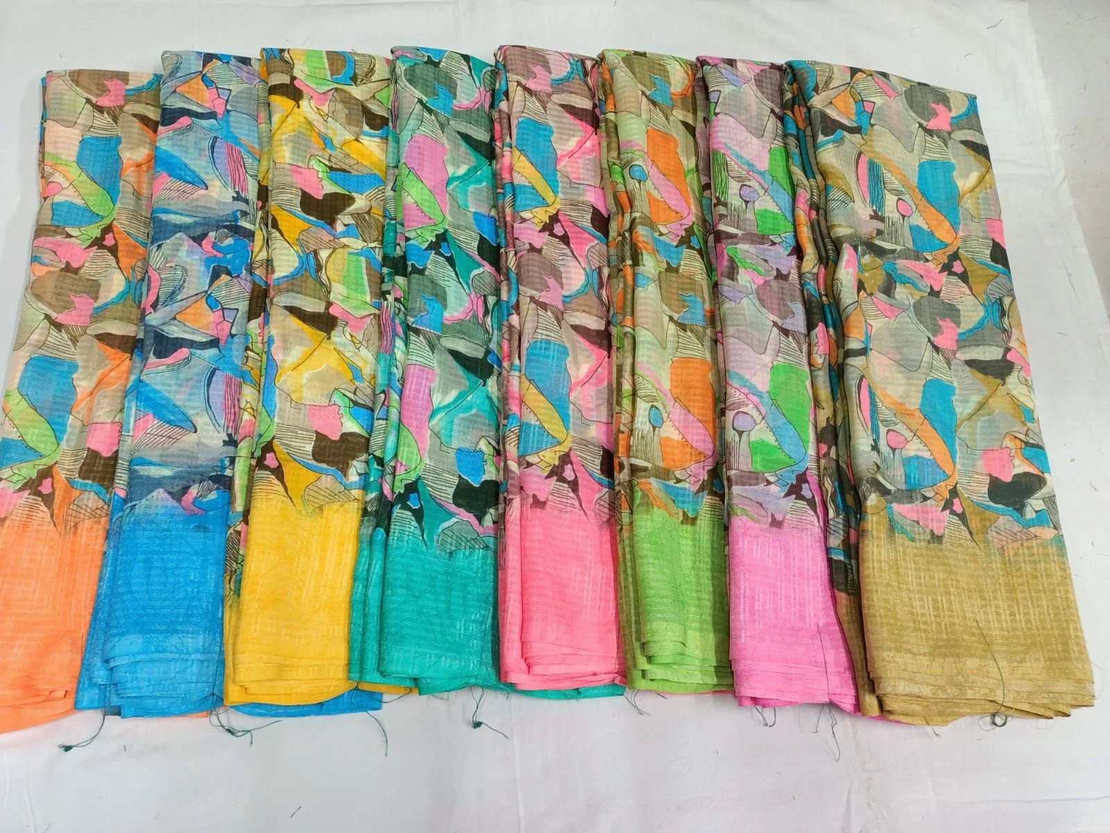 AMRANI Wholesale Georgette Pattern Saree