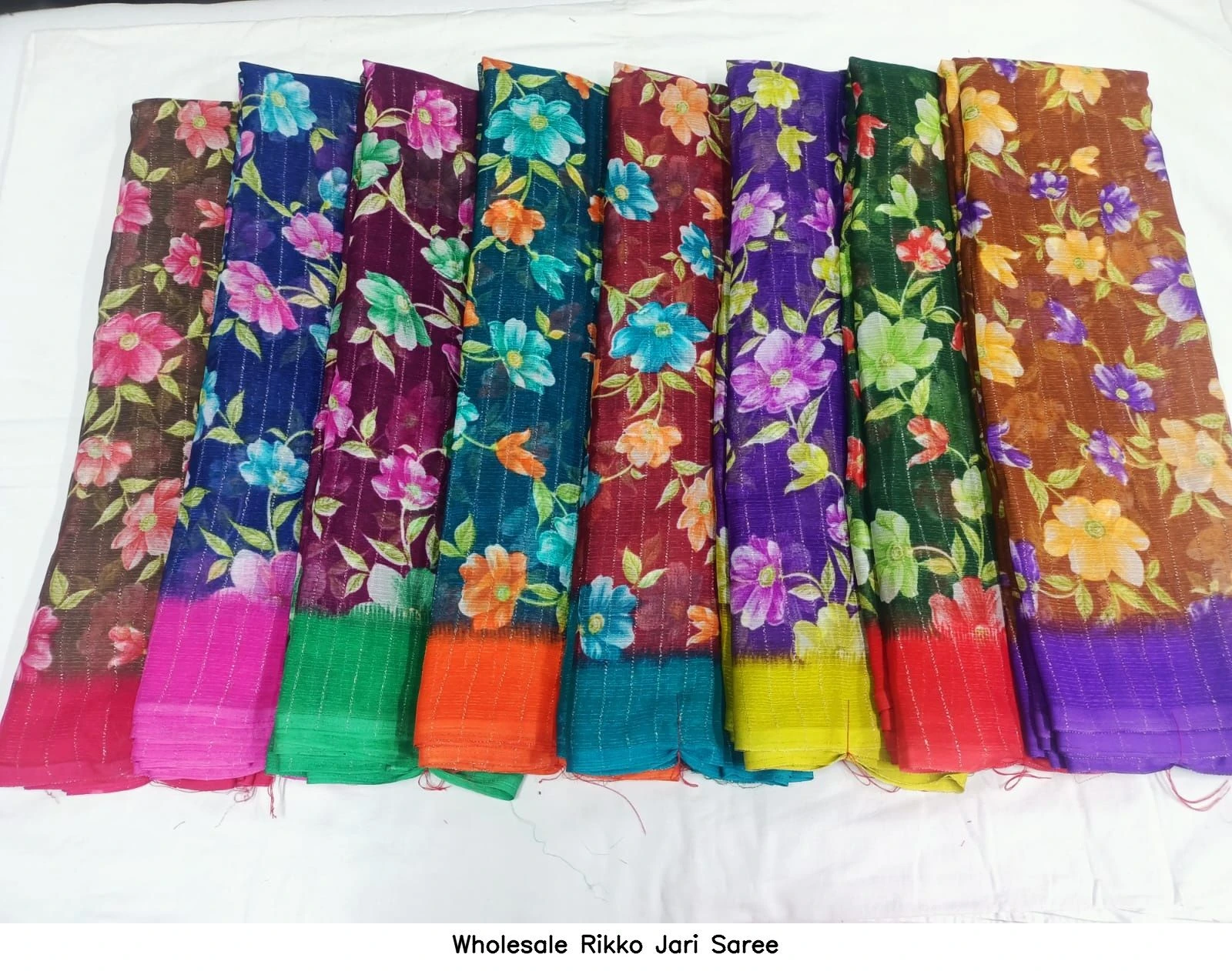 AMRANI Wholesale Rikko Jari Saree
