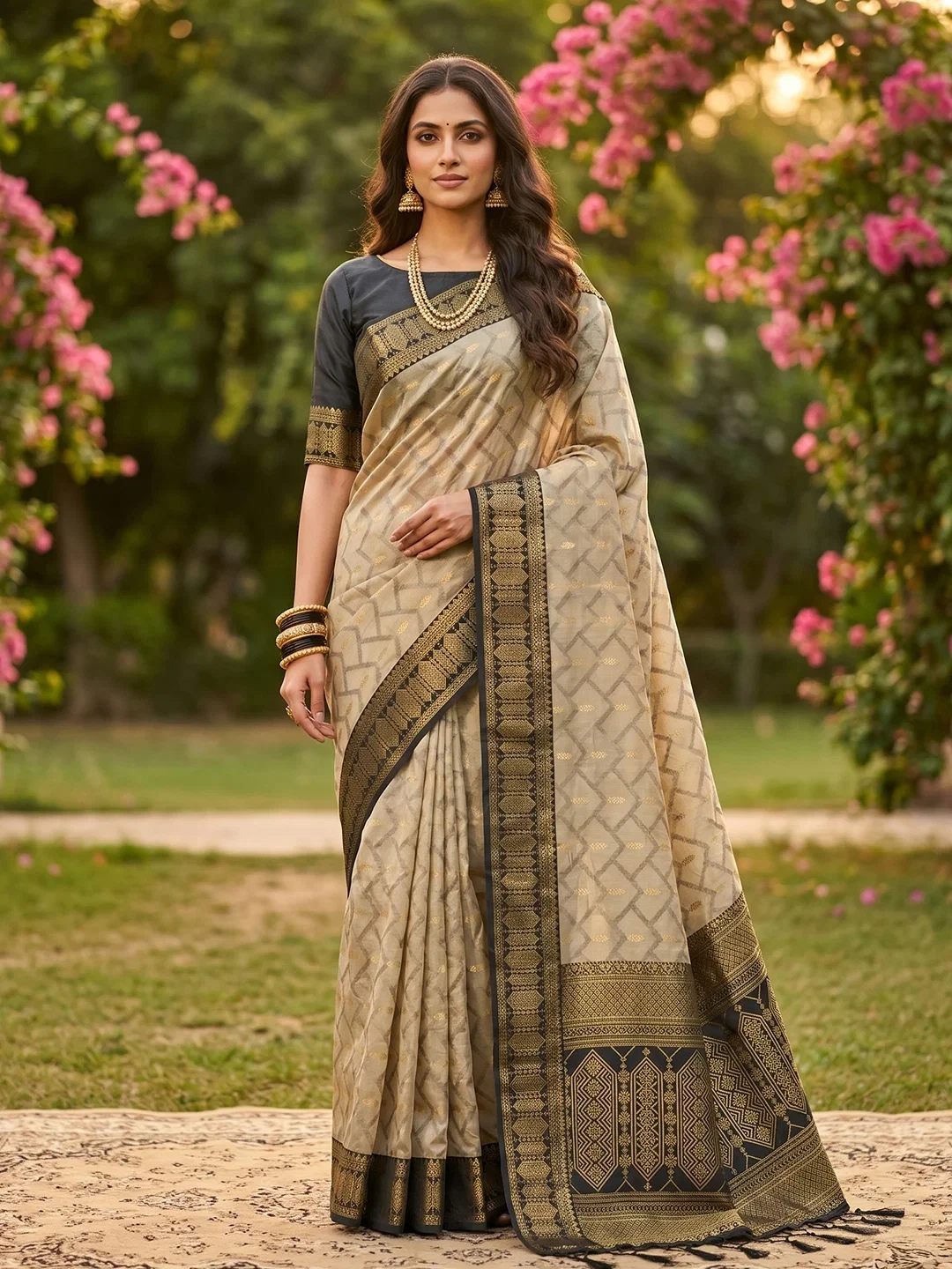 Ast Madhvi Cotton Soft Cotton Silk Zari Border Saree Collection