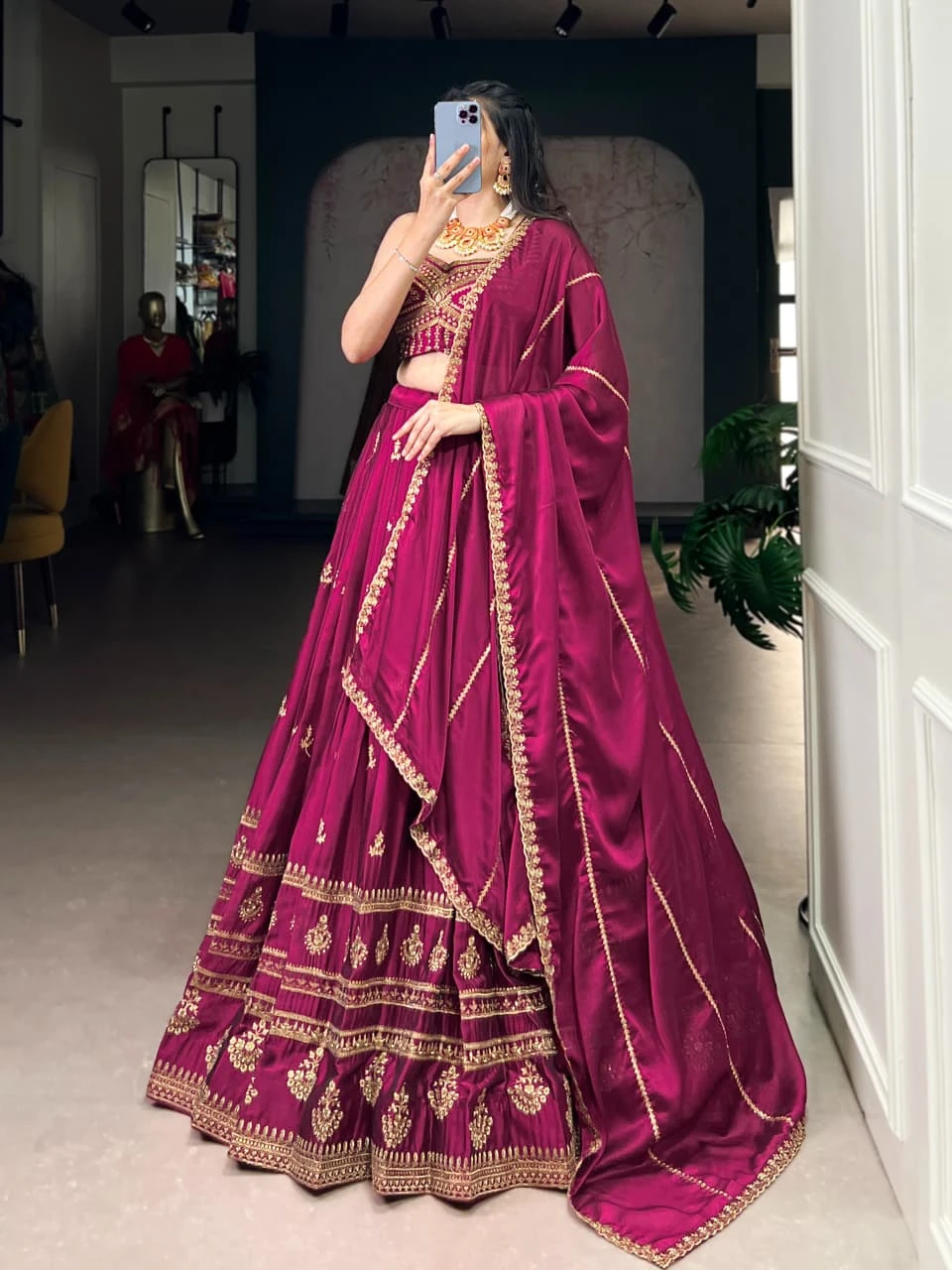 AVERI Rangoli Embroidered Wedding Lehenga Collection