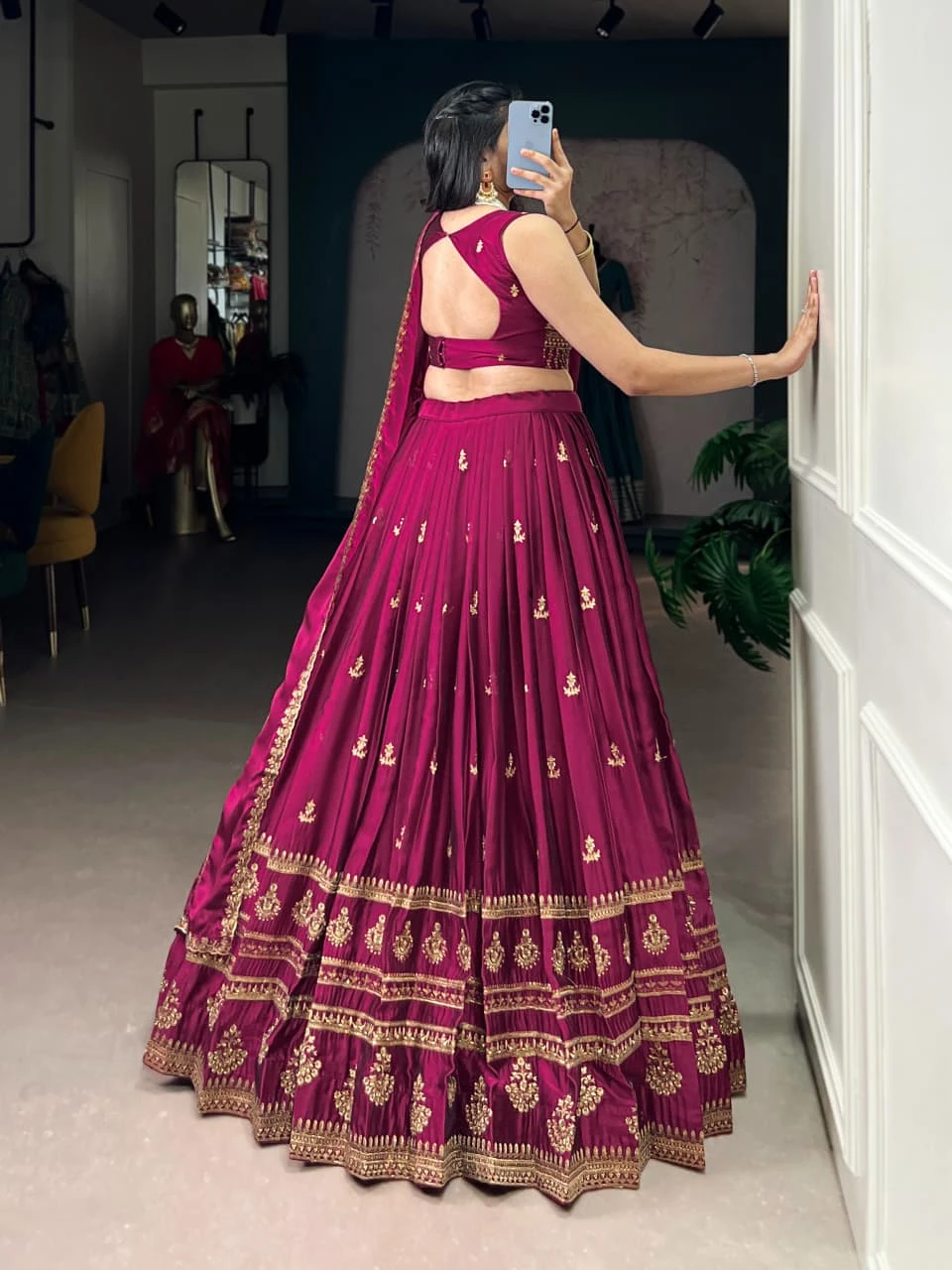 AVERI Rangoli Embroidered Wedding Lehenga Collection