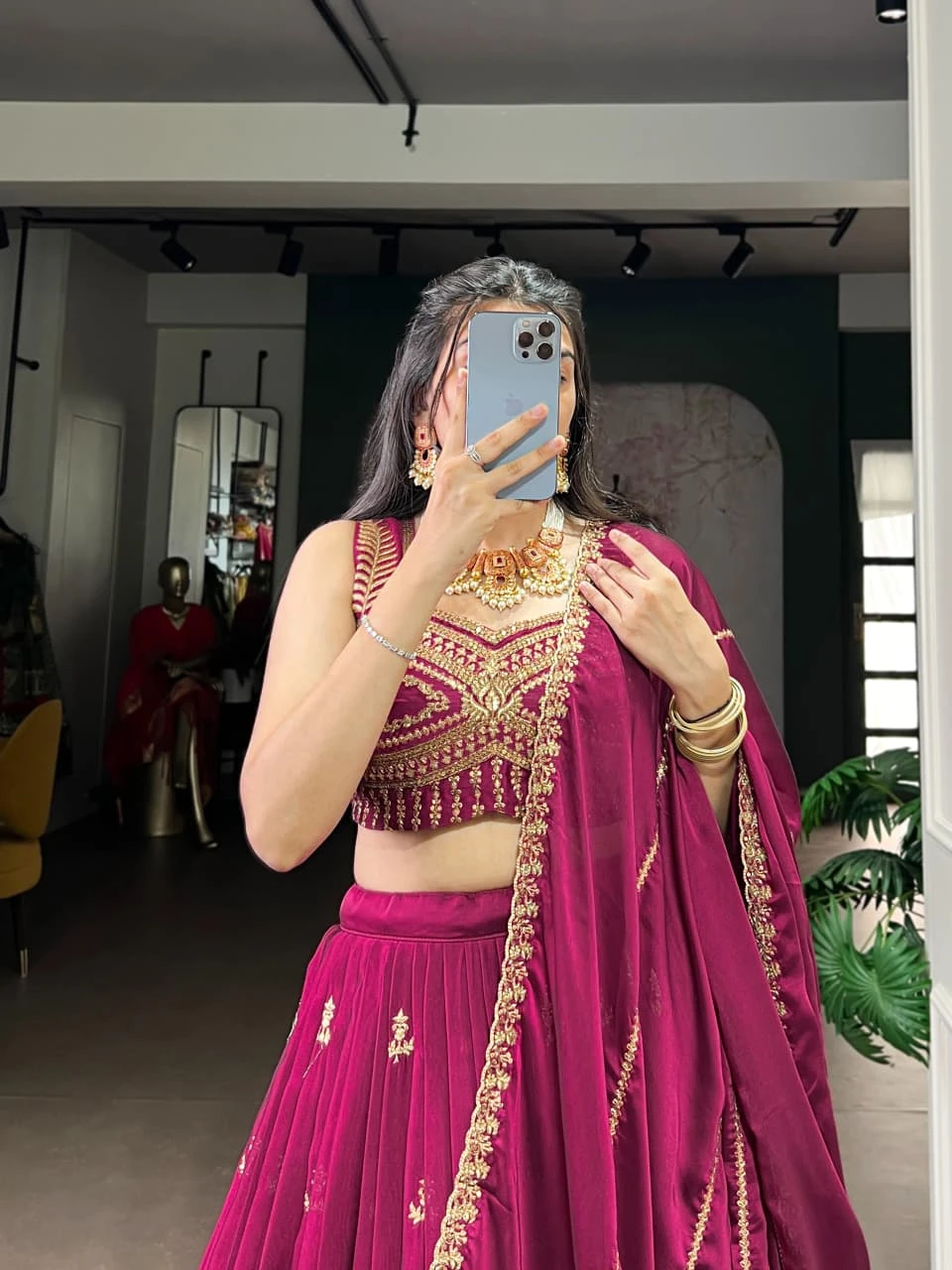 AVERI Rangoli Embroidered Wedding Lehenga Collection