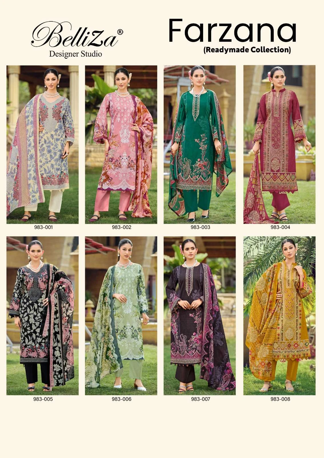 Belliza Designer Studio Farzana Ready Made Collection