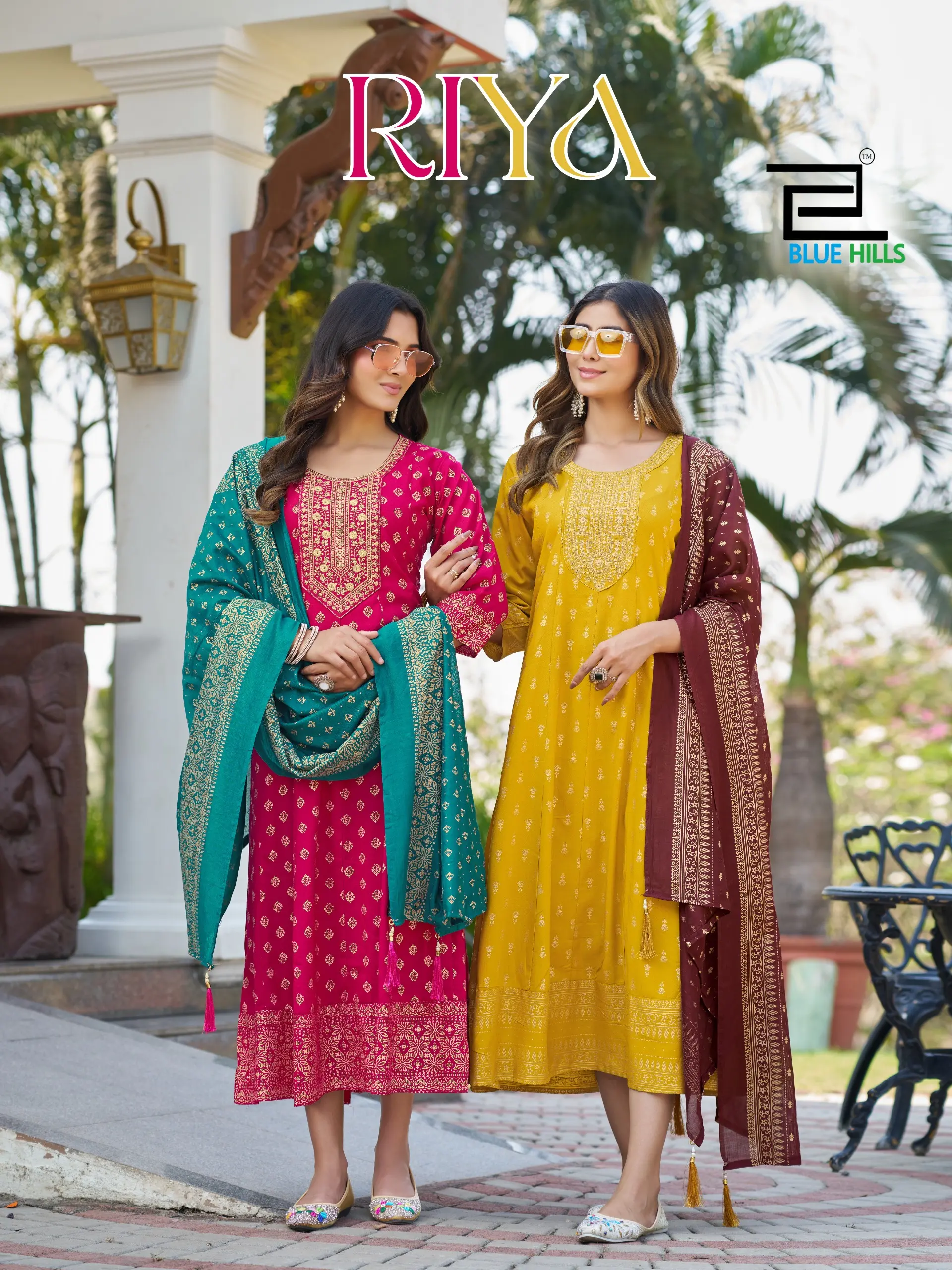 BLUE HILLS RIYA Anarkali Gown Collection