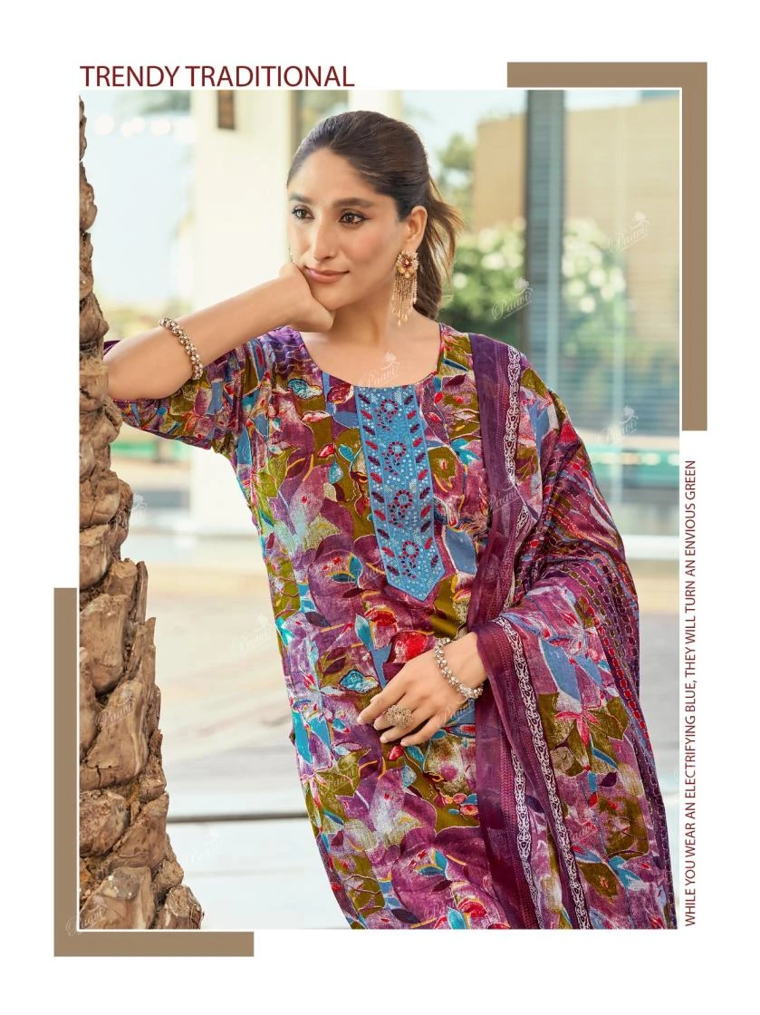 bluecity Heavy Cotton Print Suit