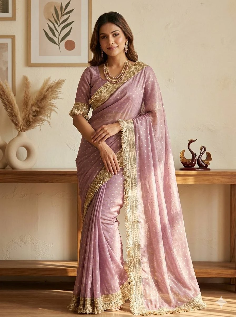 Bt 450 Soft Silk Zari Weaving Party Wear Saree Collection