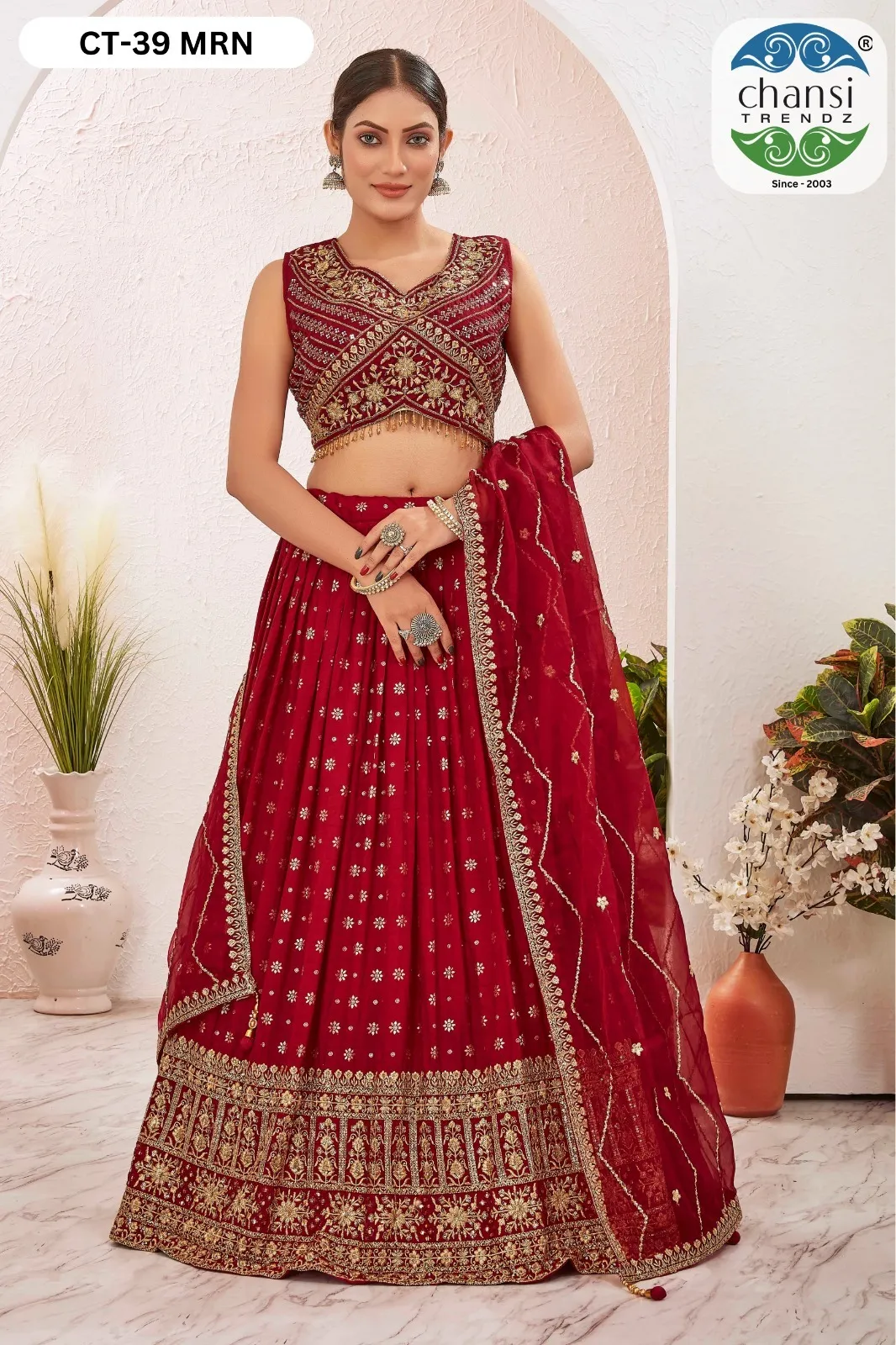 Chansi Readymade Designer Choli Set