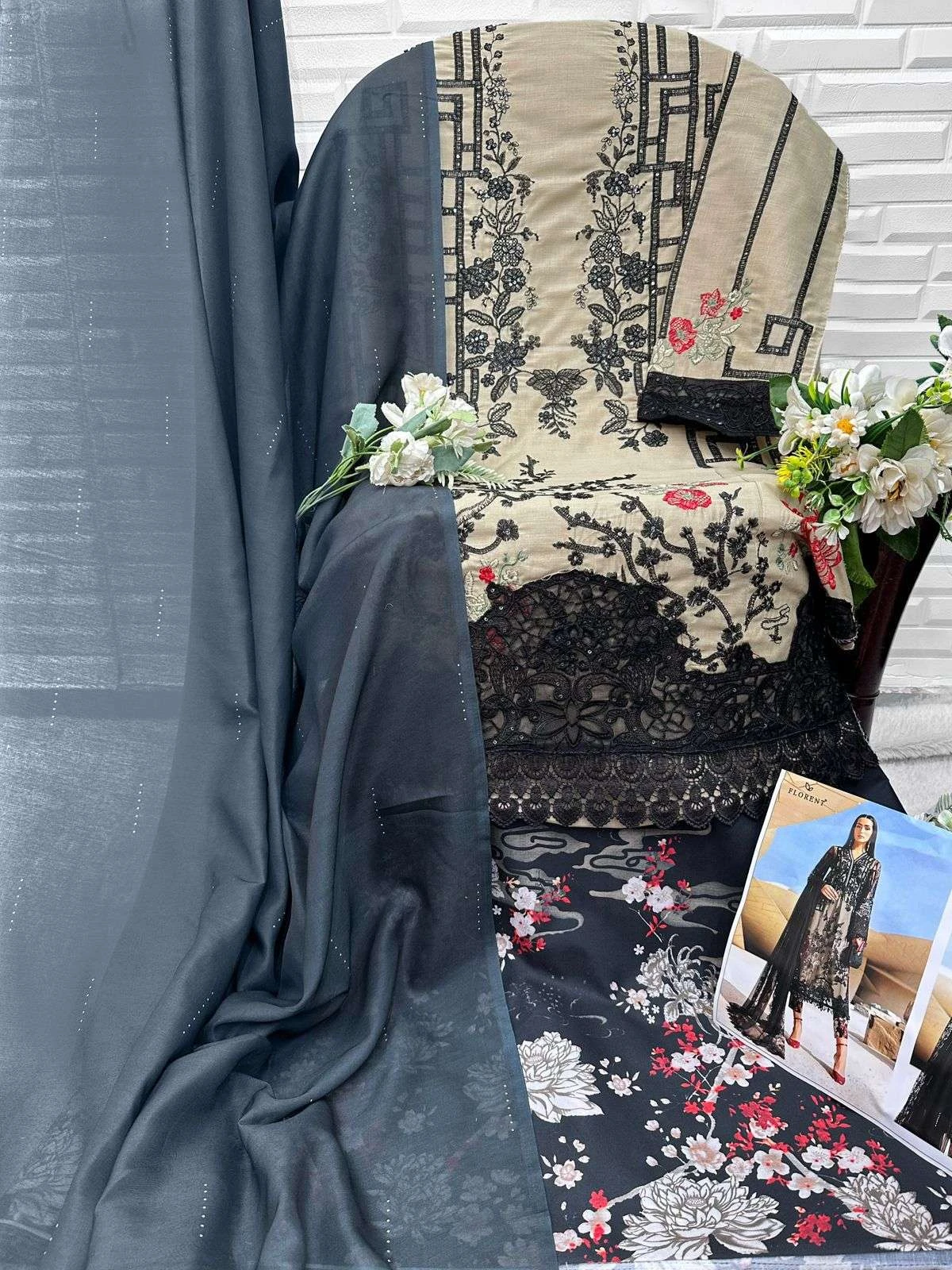 Deepsy Suits Maria B Premium Embroidered Vol 3 Hit Design 1092 1094