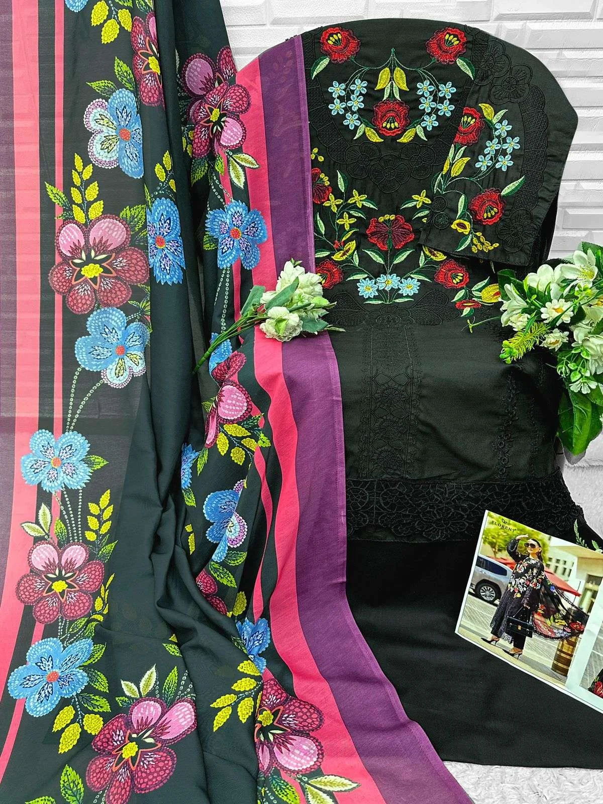 Deepsy Suits Maria B Premium Embroidered Vol 3 Hit Design 1092 1094