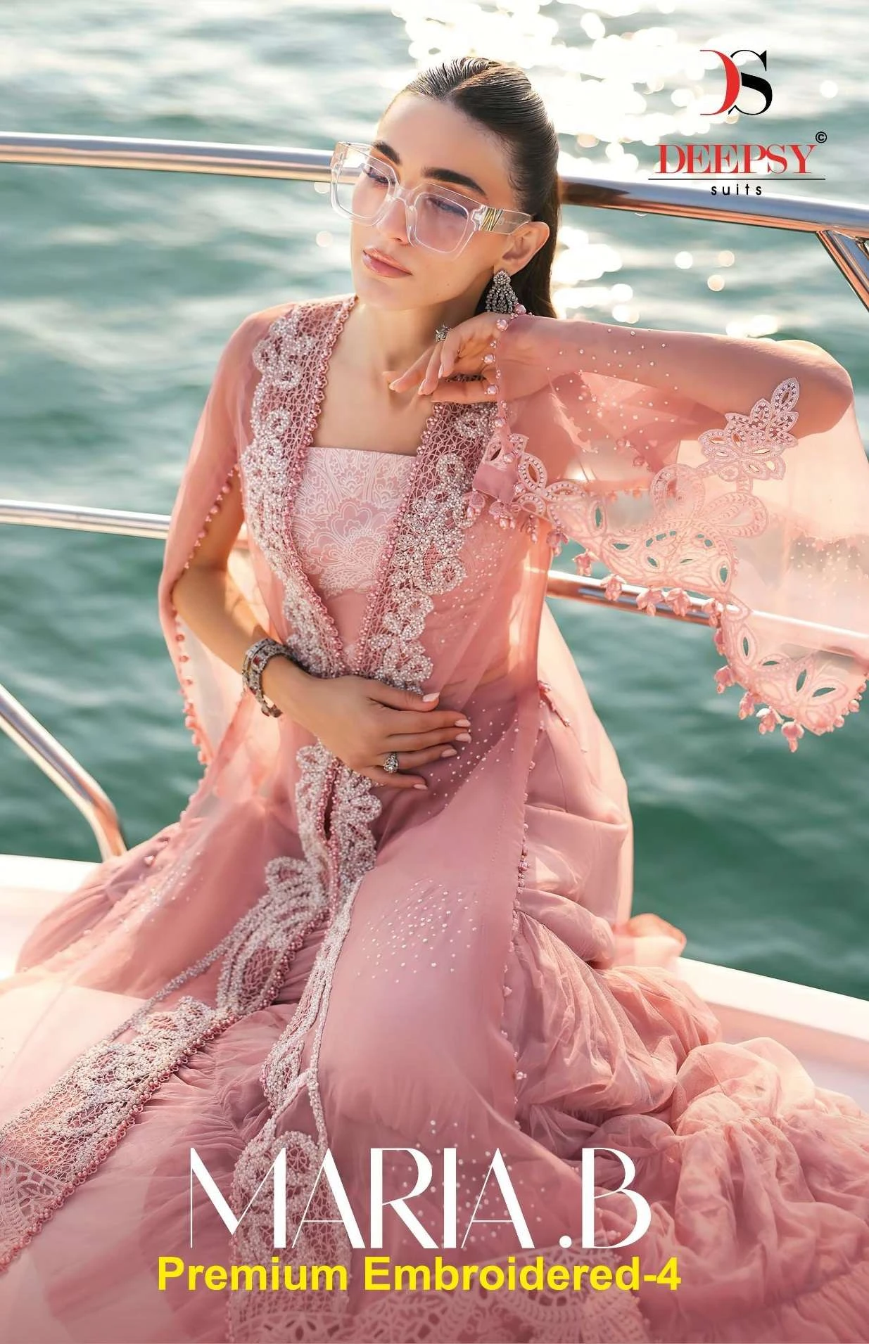 Deepsy Suits Maria B Premium Embroidered Vol 4