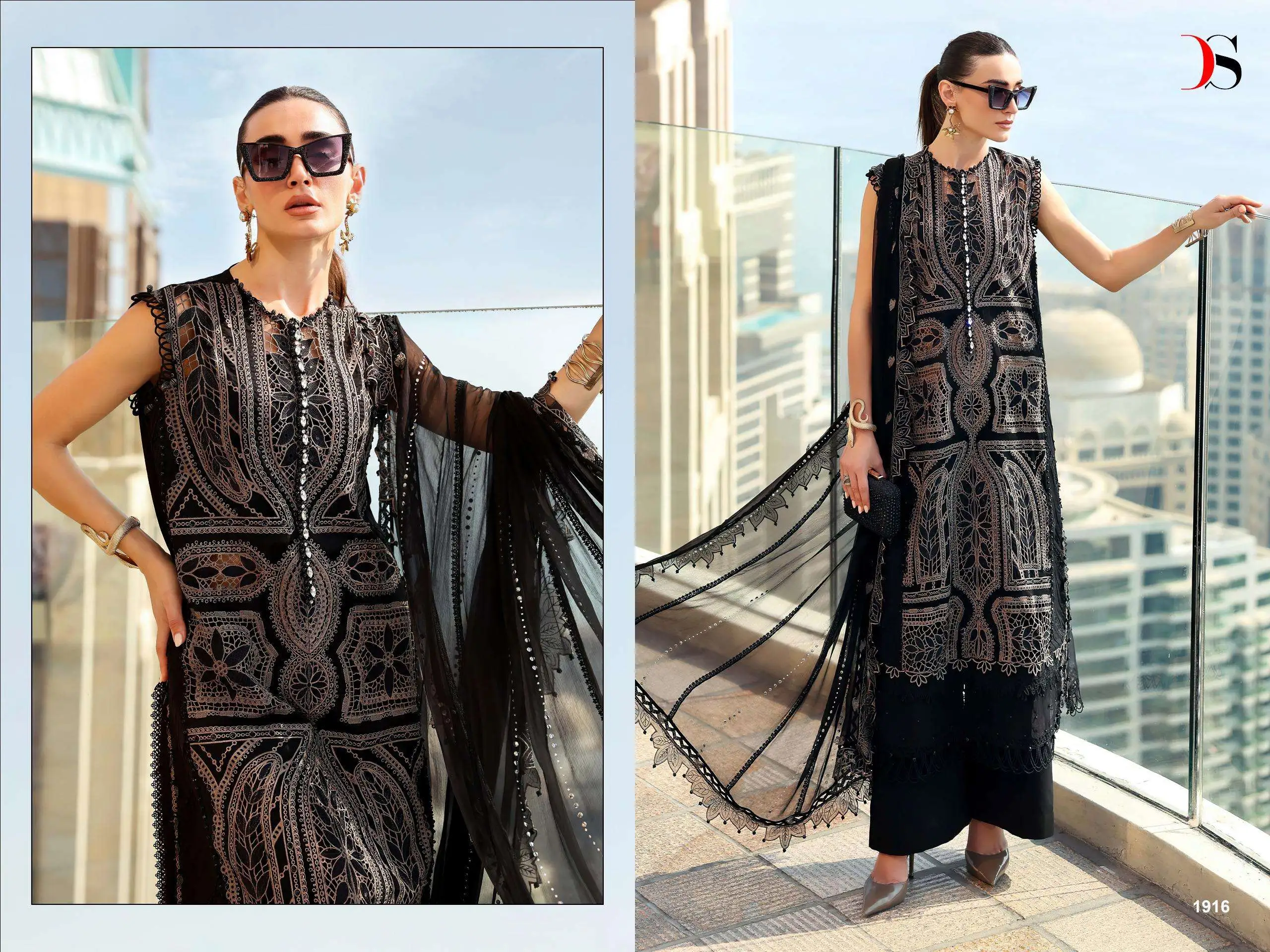 Deepsy Suits Maria B Premium Embroidered Vol 4