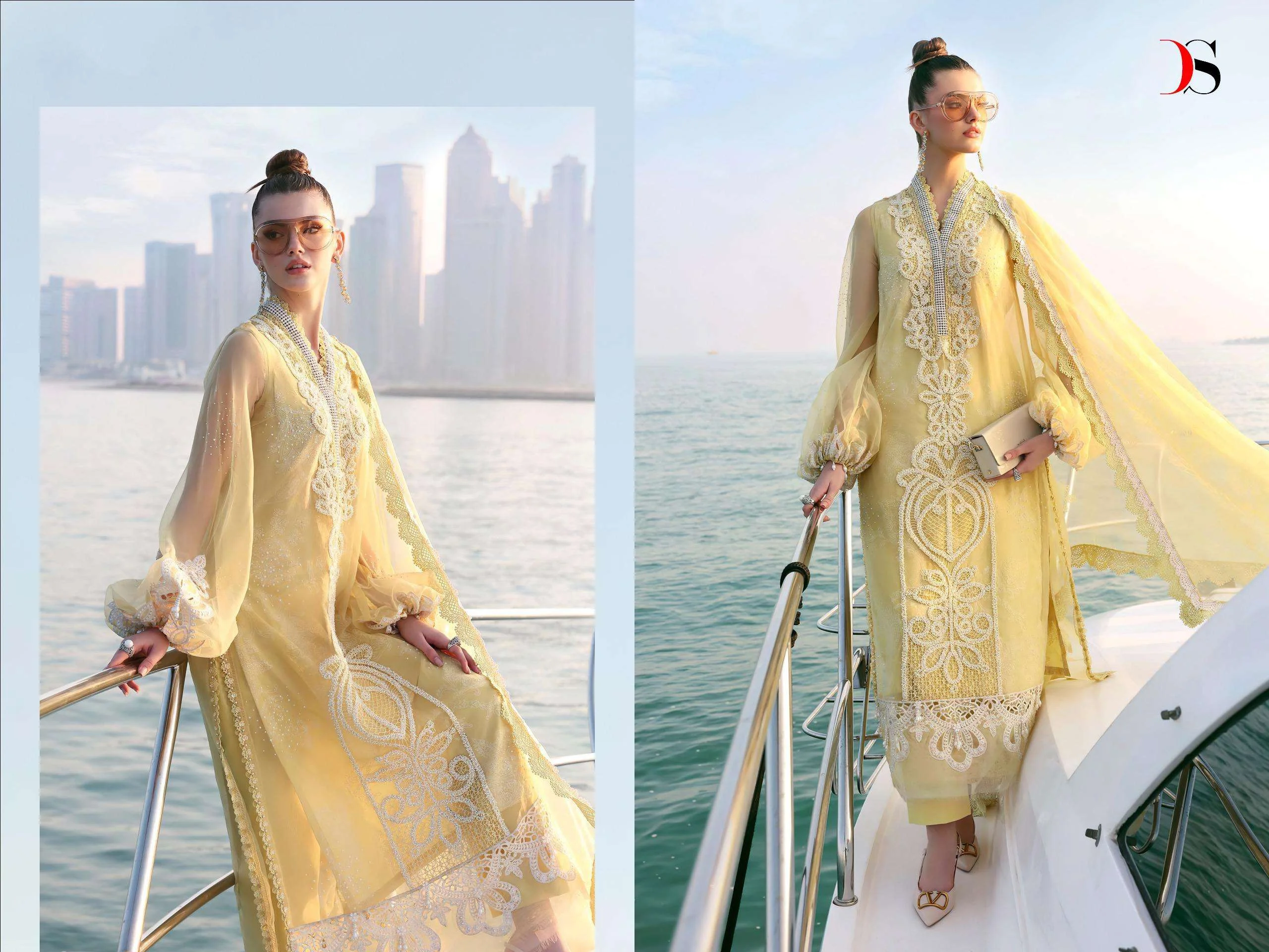 Deepsy Suits Maria B Premium Embroidered Vol 4