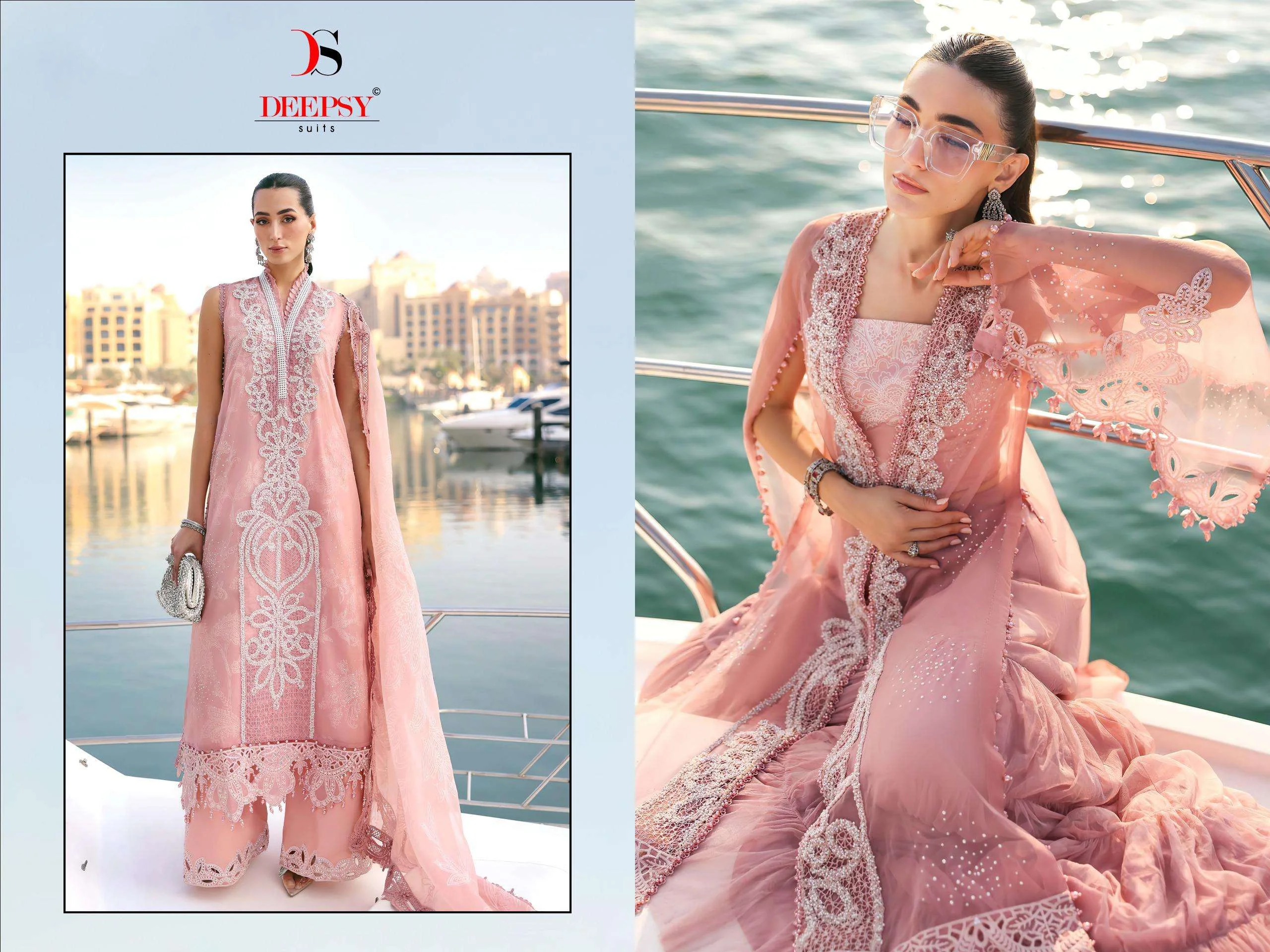 Deepsy Suits Maria B Premium Embroidered Vol 4