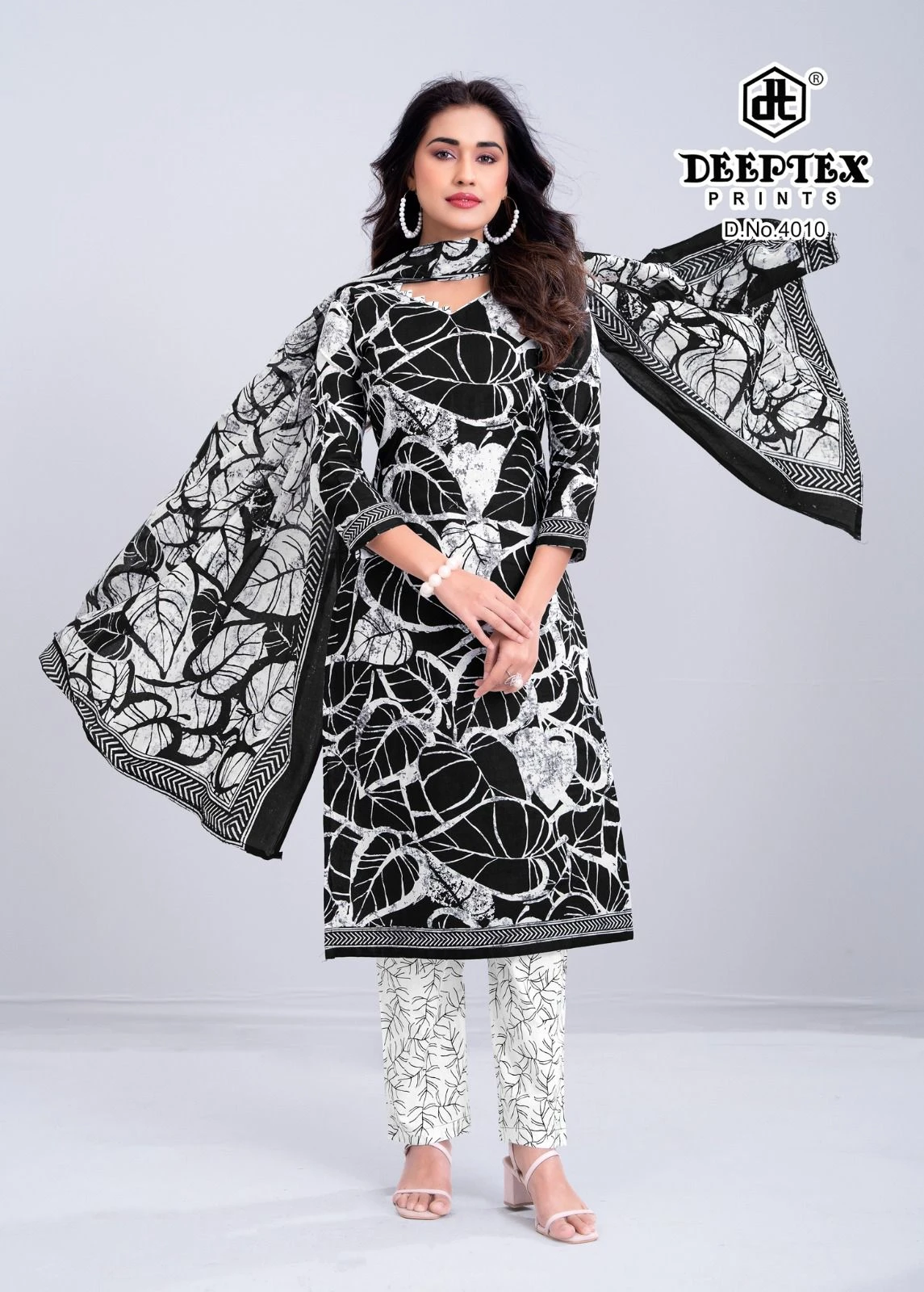 Deeptex Aaliza Black & White Vol 4