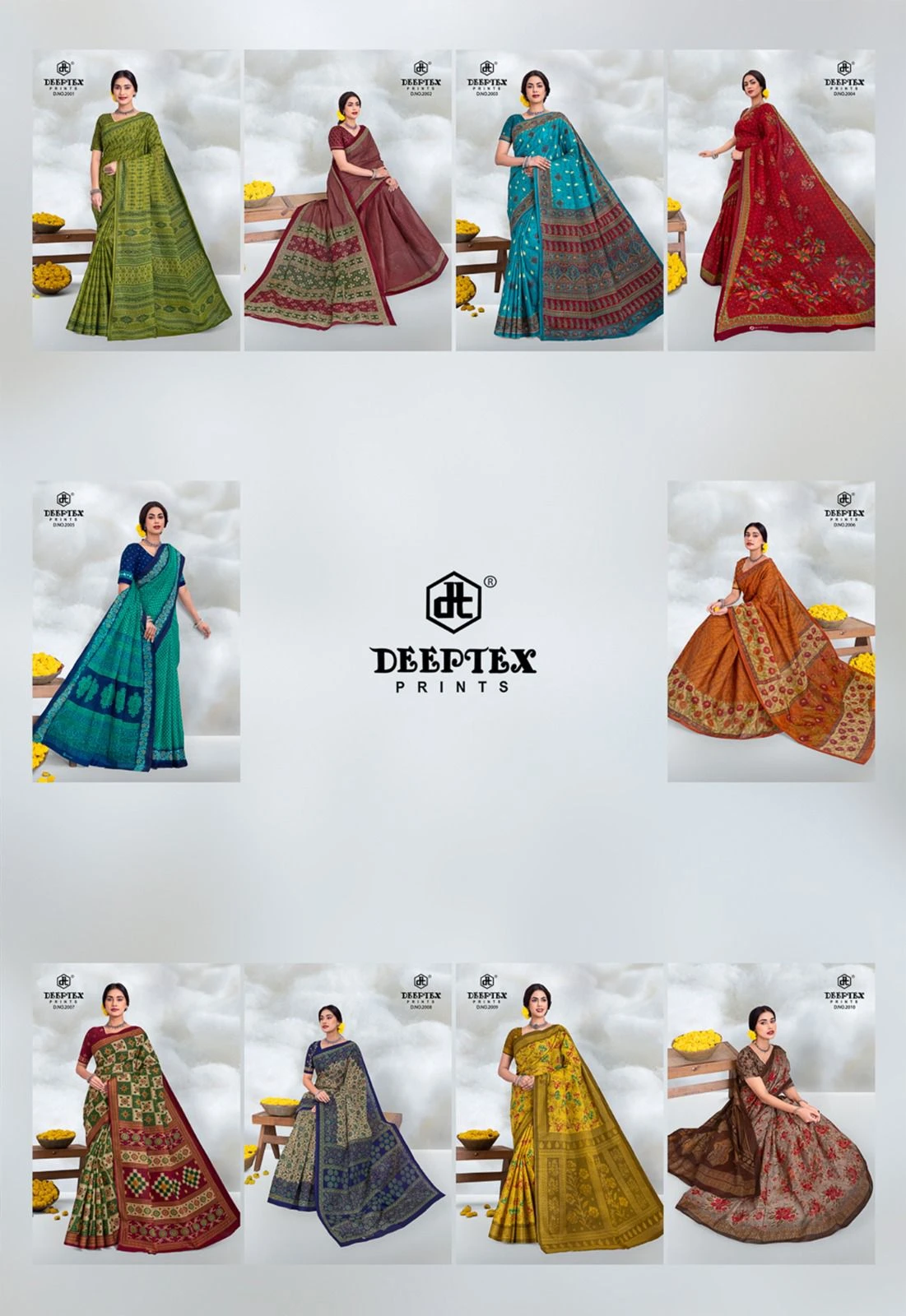 Deeptex Prime Time Vol 20 Cotton Printed Saree Collection