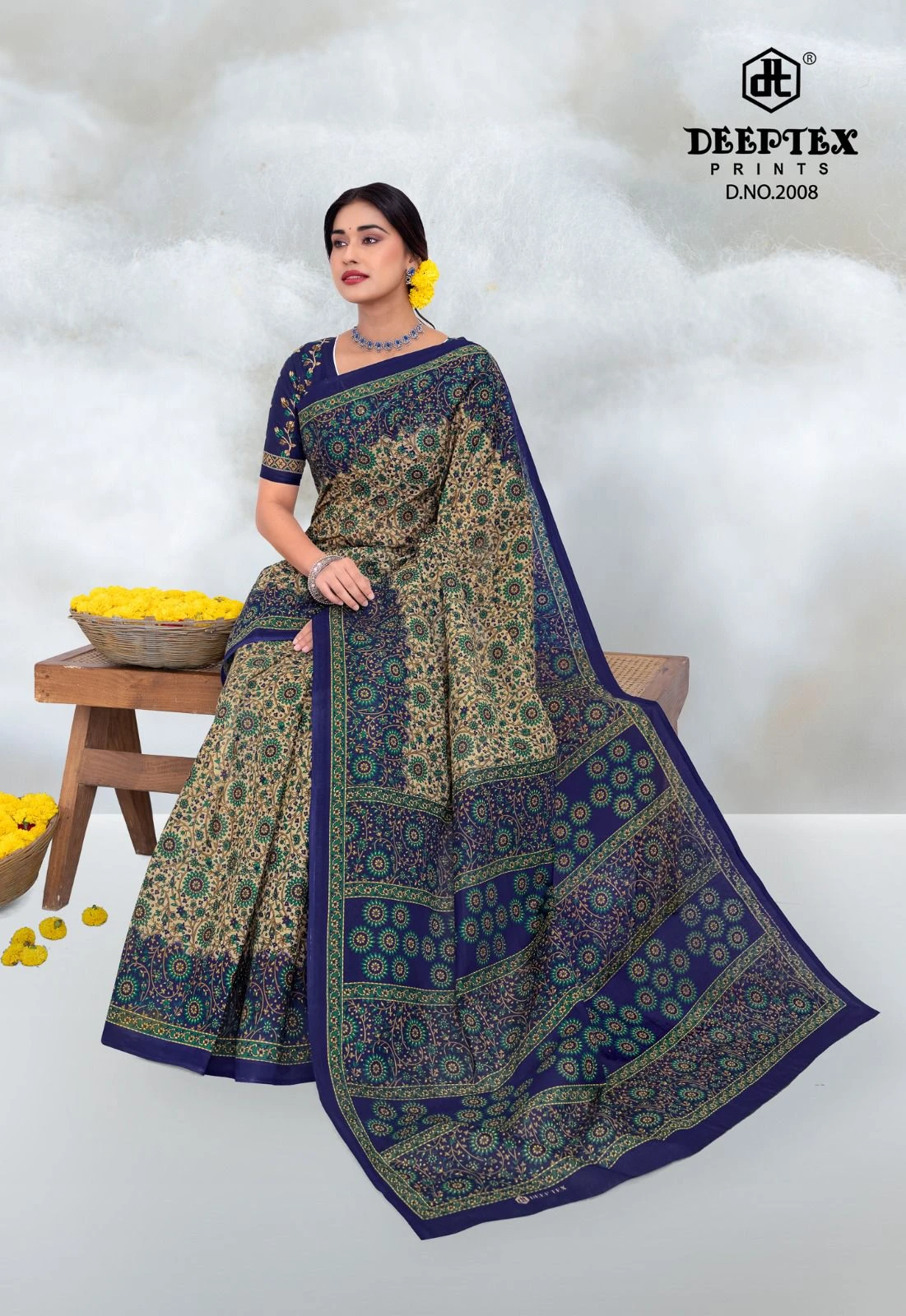 Deeptex Prime Time Vol 20 Cotton Printed Saree Collection