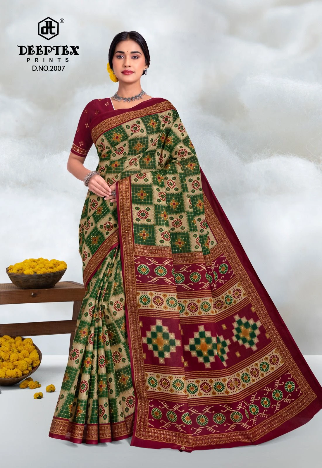 Deeptex Prime Time Vol 20 Cotton Printed Saree Collection