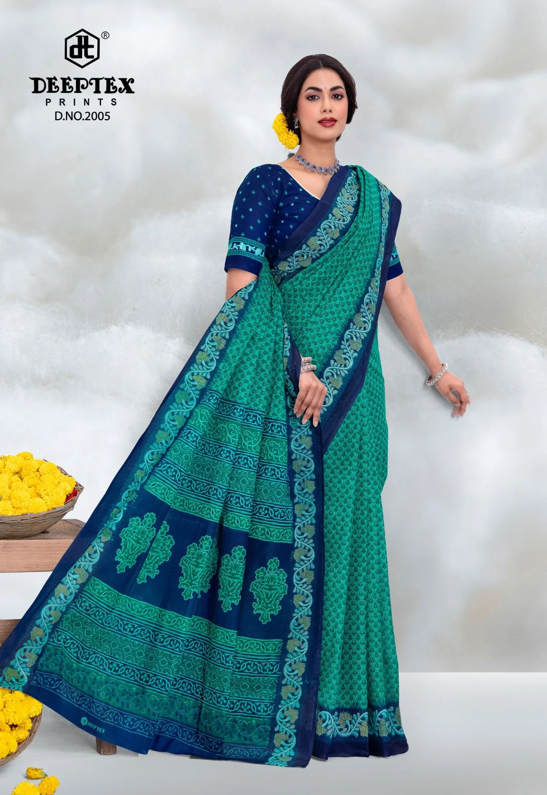 Deeptex Prime Time Vol 20 Cotton Printed Saree Collection
