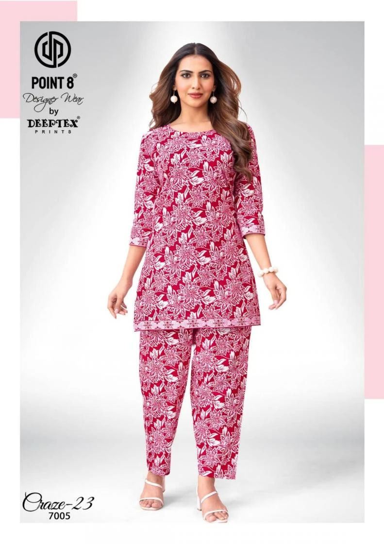 Deeptex Prints Craze 23 Vol 7 Pure Cotton Cord Suit