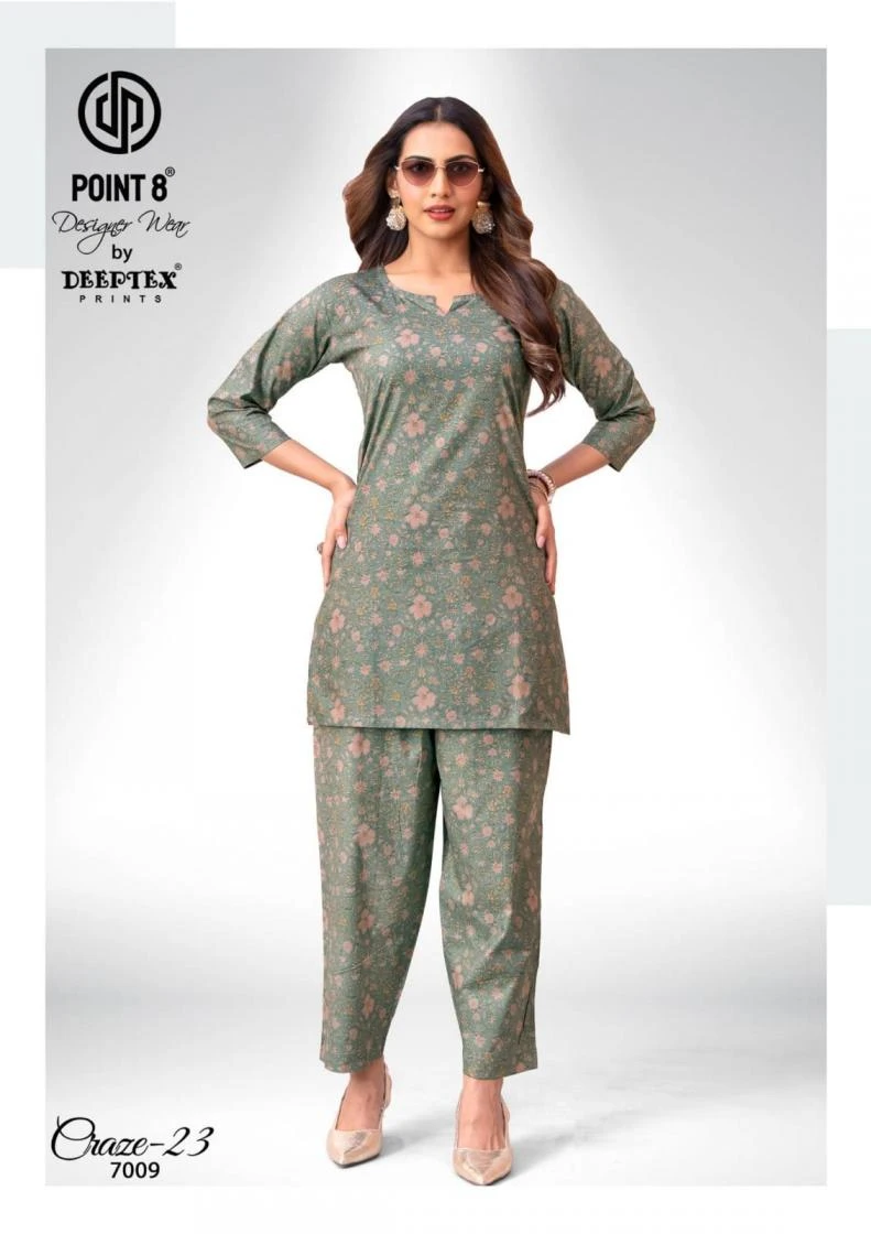 Deeptex Prints Craze 23 Vol 7 Pure Cotton Cord Suit