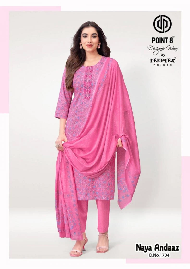 Deeptex Prints Naya Andaaz Vol 17 Cotton Suit Set