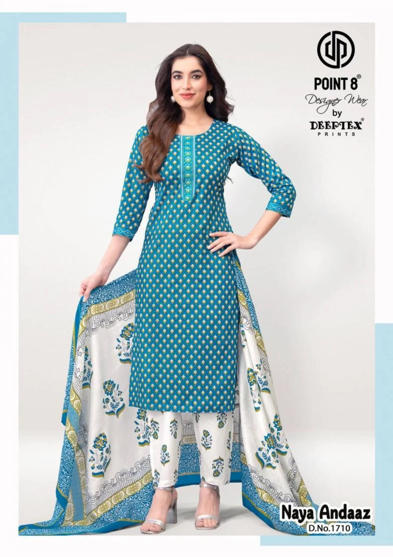 Deeptex Prints Naya Andaaz Vol 17 Cotton Suit Set