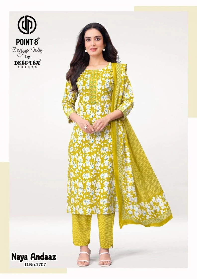 Deeptex Prints Naya Andaaz Vol 17 Cotton Suit Set