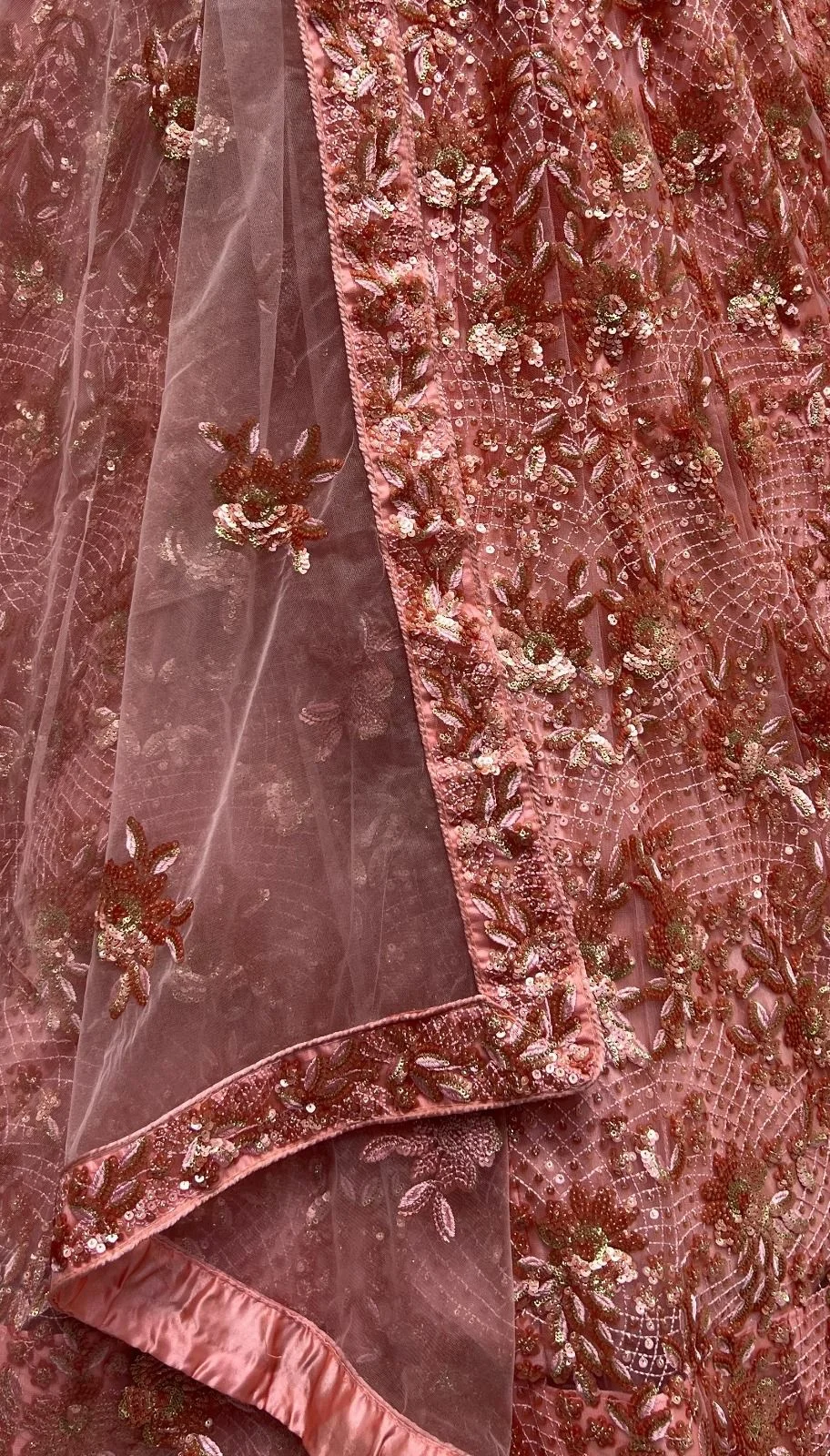 Designer 3D Sequins Net Lehenga Choli 3011