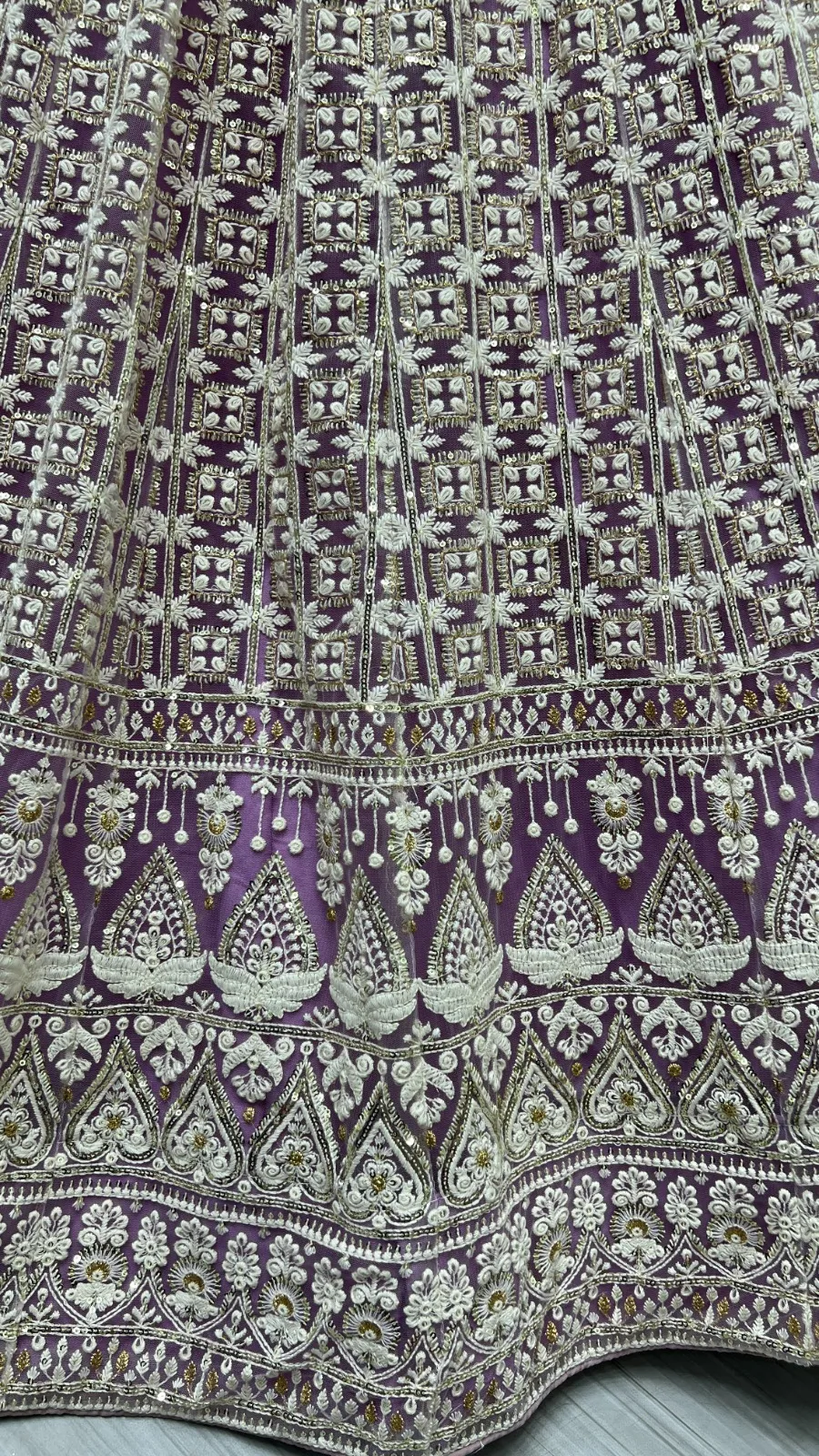 Designer Bridal Net Embroidered Lehenga Choli 2393 Collection