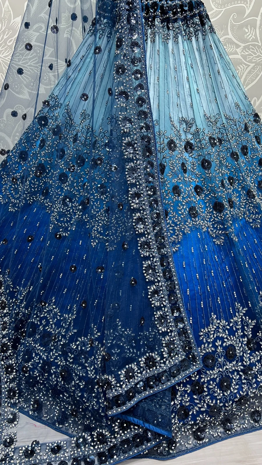 Designer Bridal Net Embroidered Lehenga Choli 2405 Collection