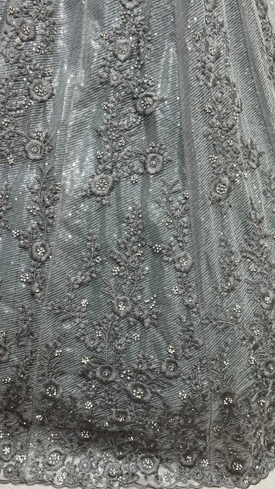 Designer Bridal Net Embroidered Lehenga Choli 2409 Collection