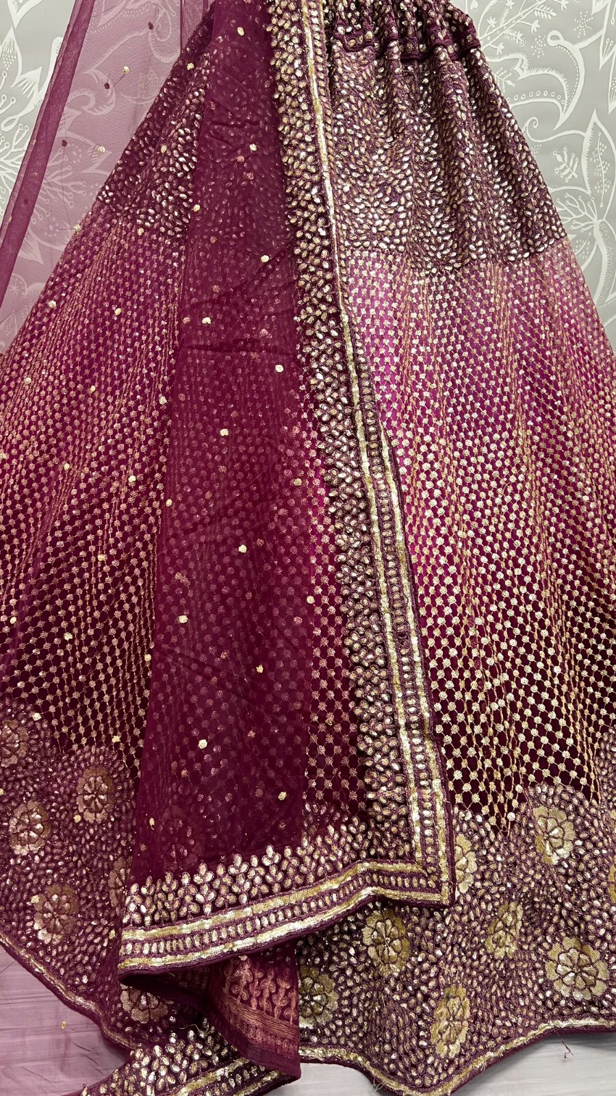 Designer Bridal Net Lehenga Choli Collection 2457