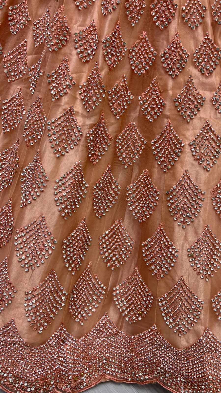 Designer Bridal Net Lehenga Choli Collection 2459