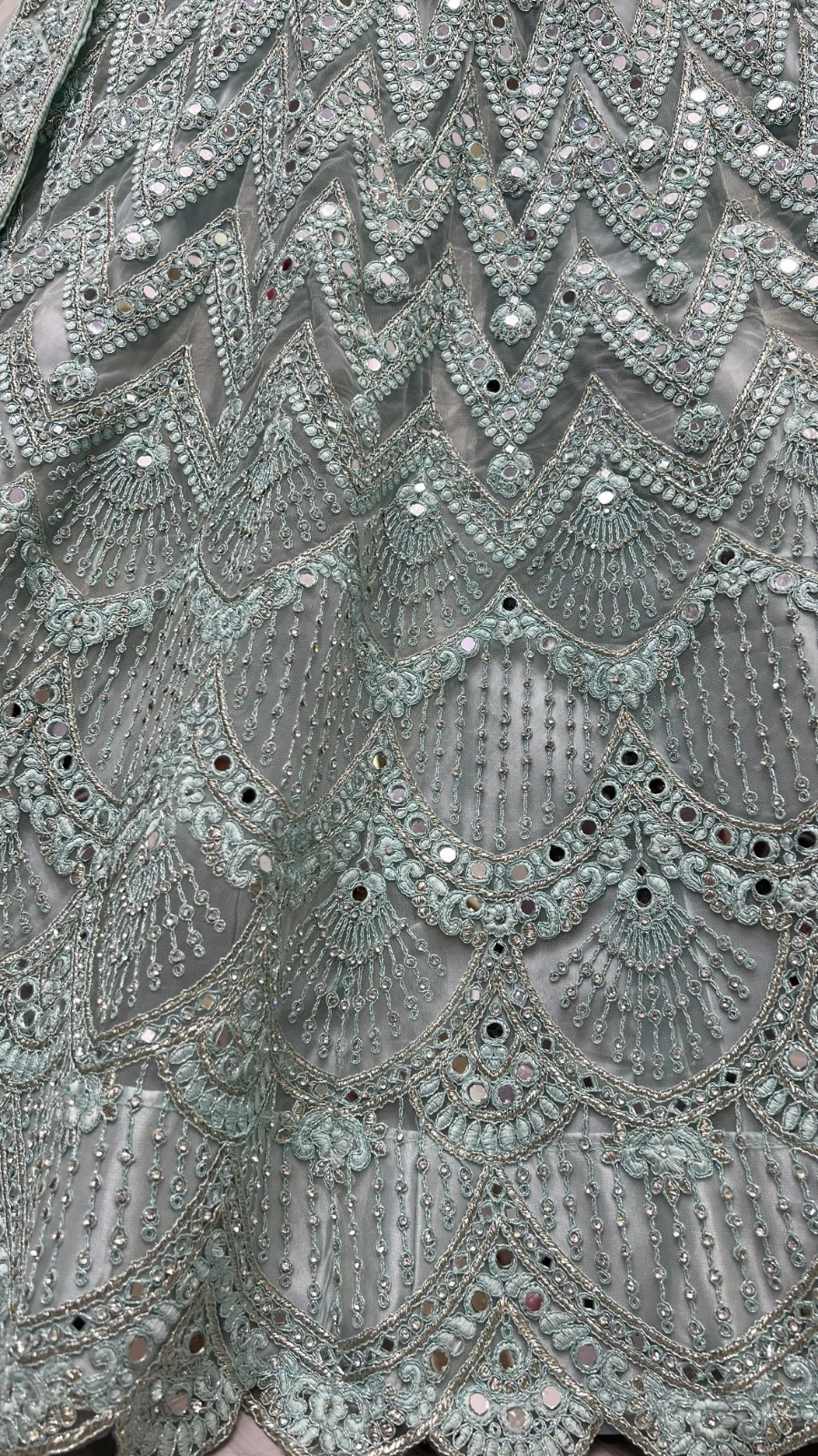 Designer Bridal Net Lehenga Choli Collection 2460