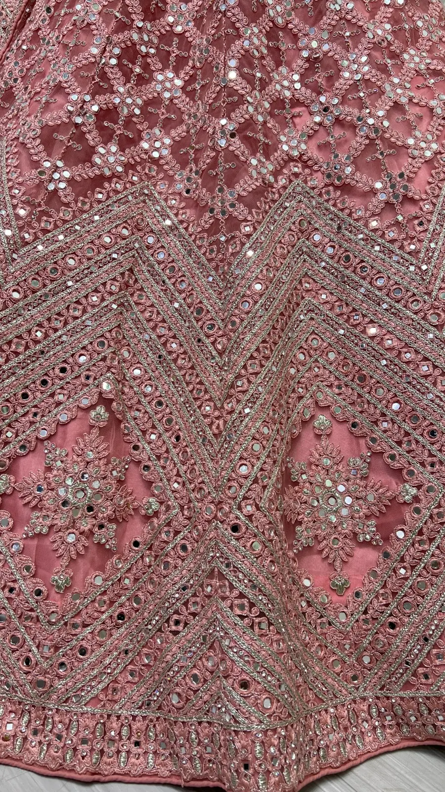 Designer Bridal Net Lehenga Choli Collection 2461